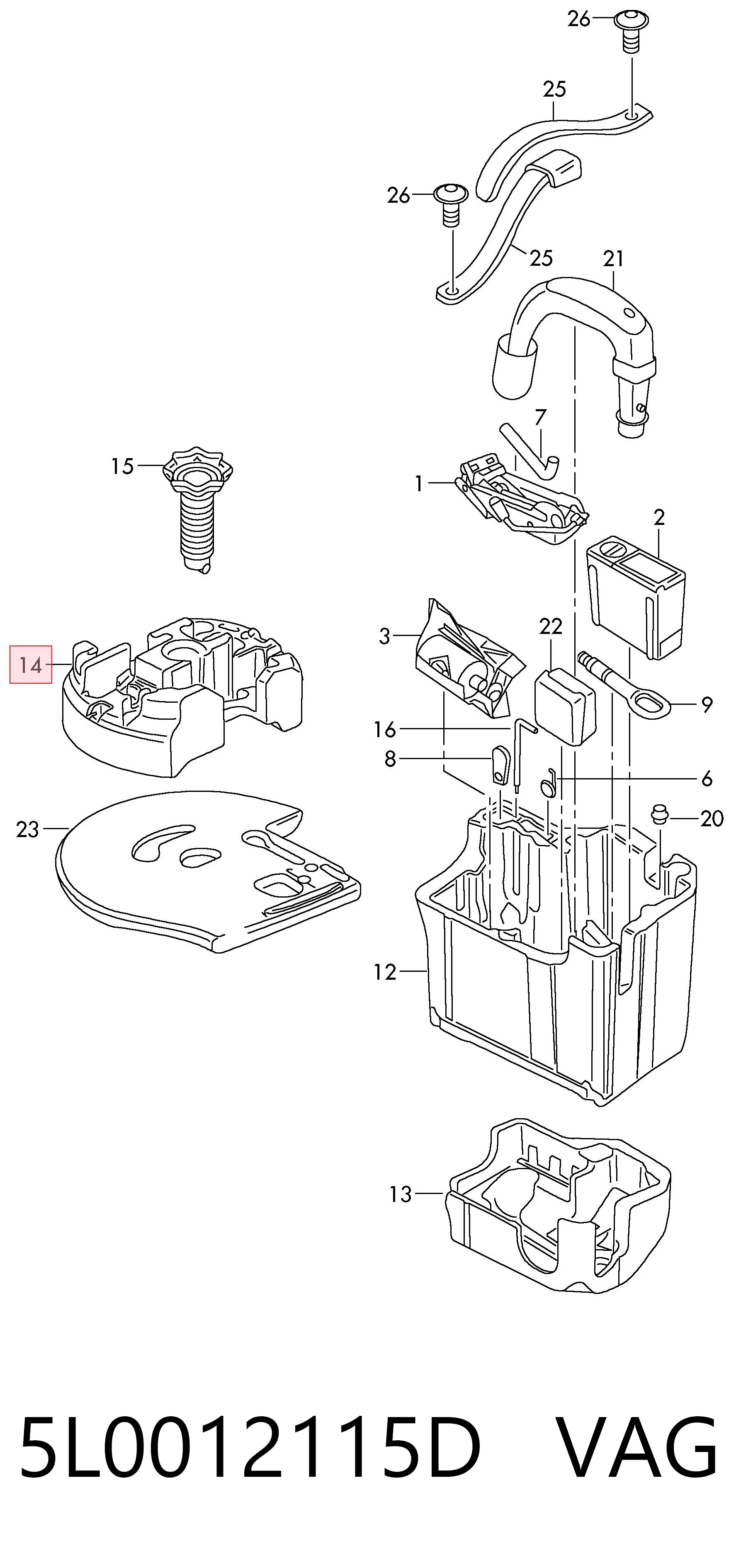 5L0012115D VAG 