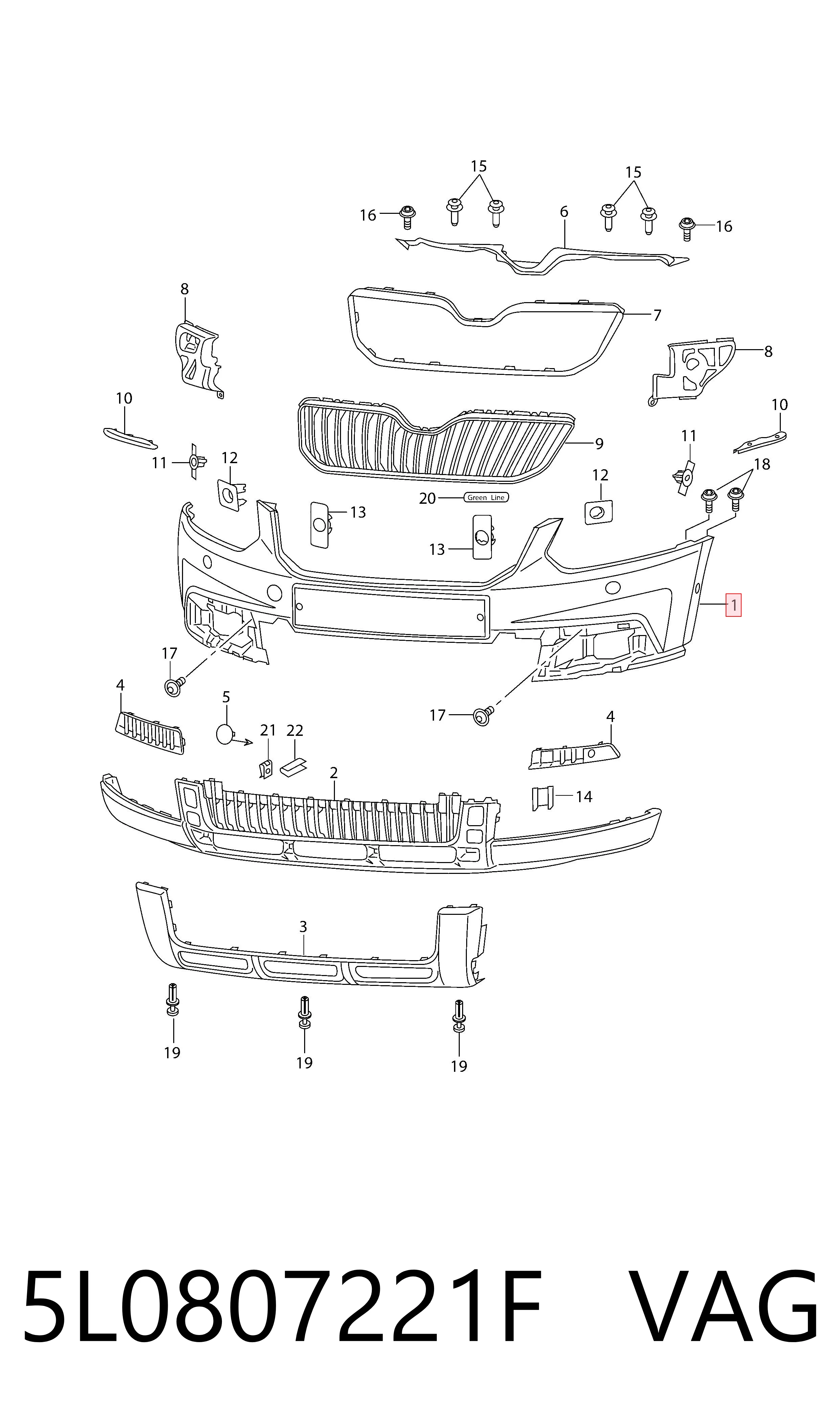 5L0807221F VAG