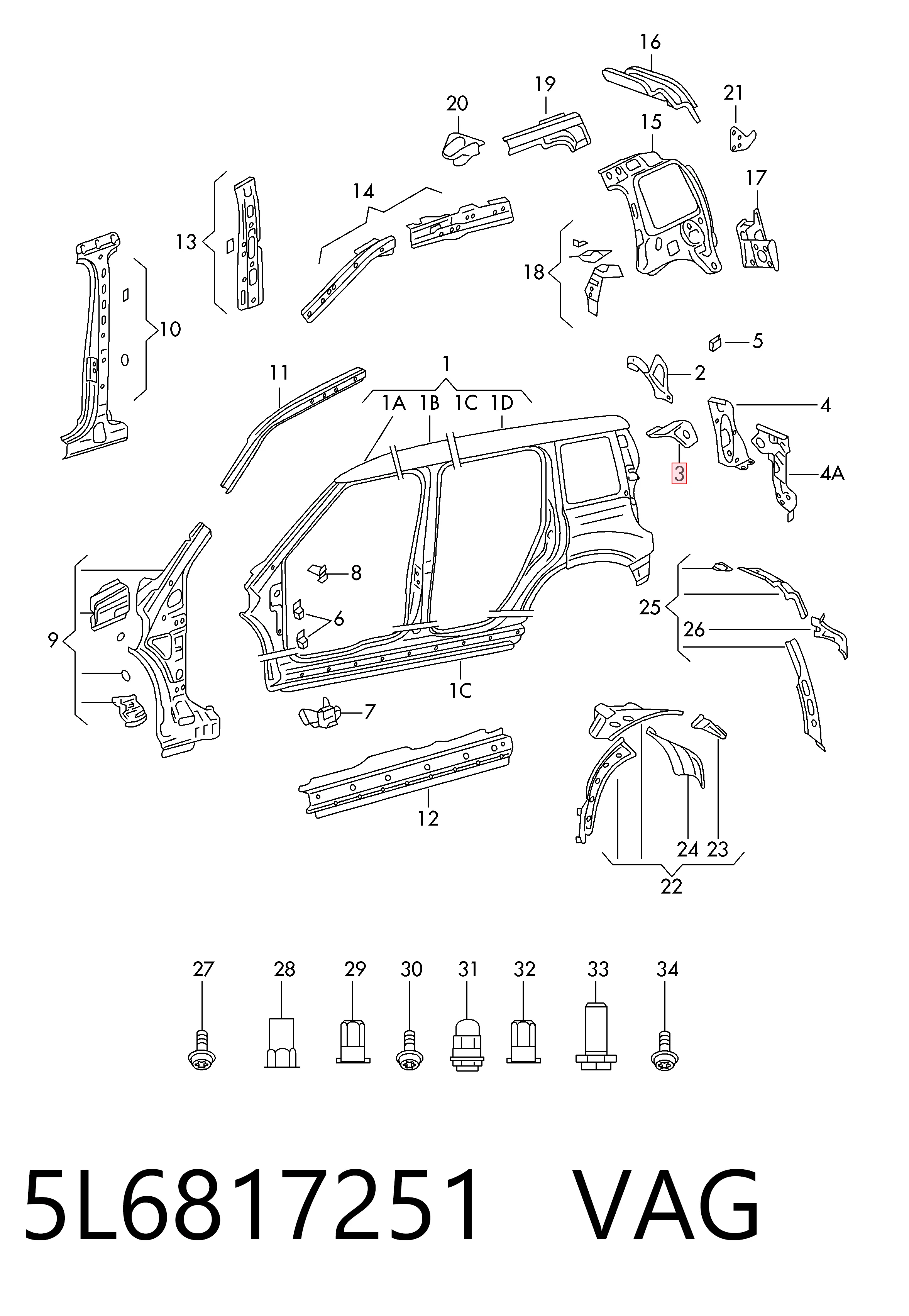5L6817251 VAG 