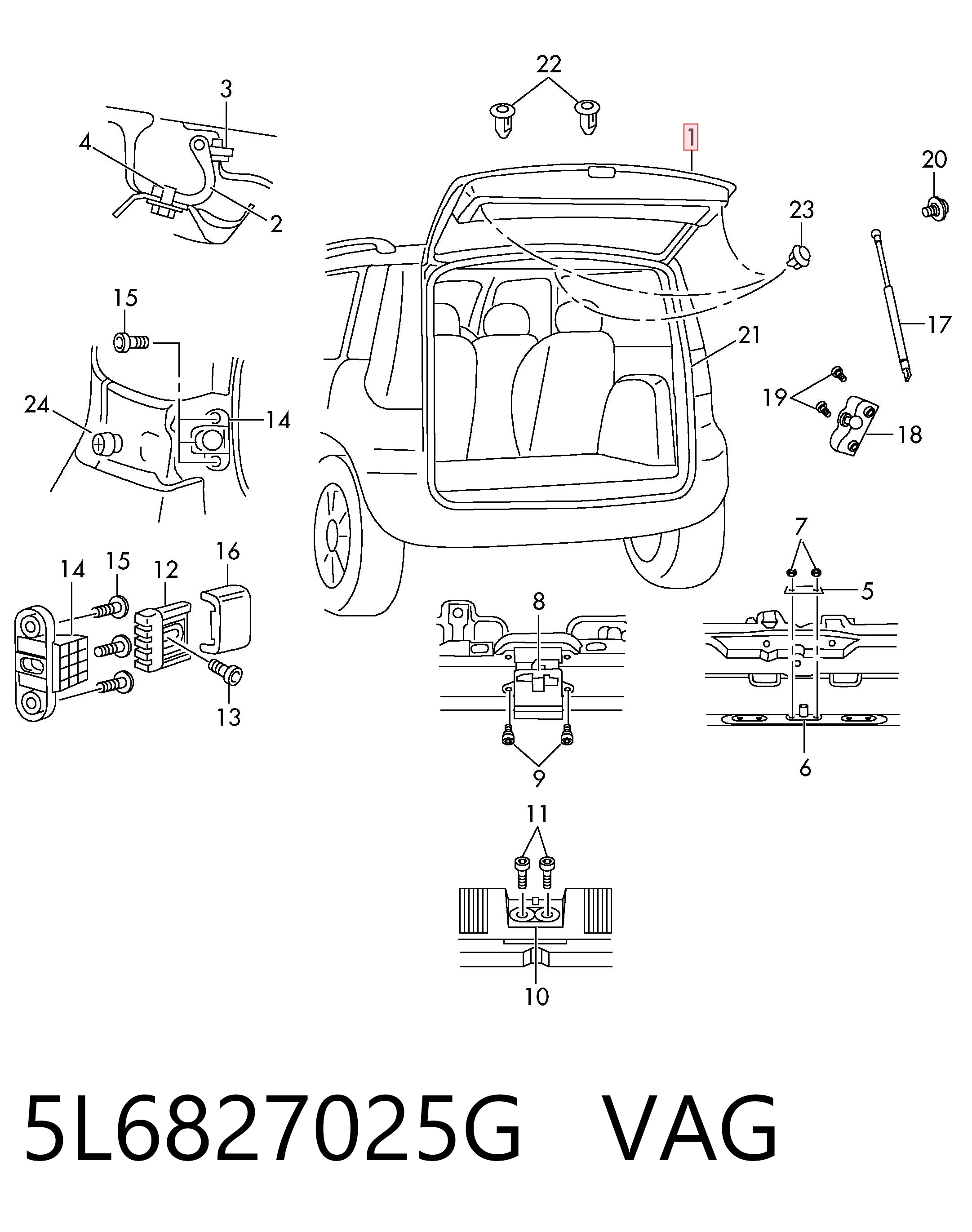 5L6827025G VAG