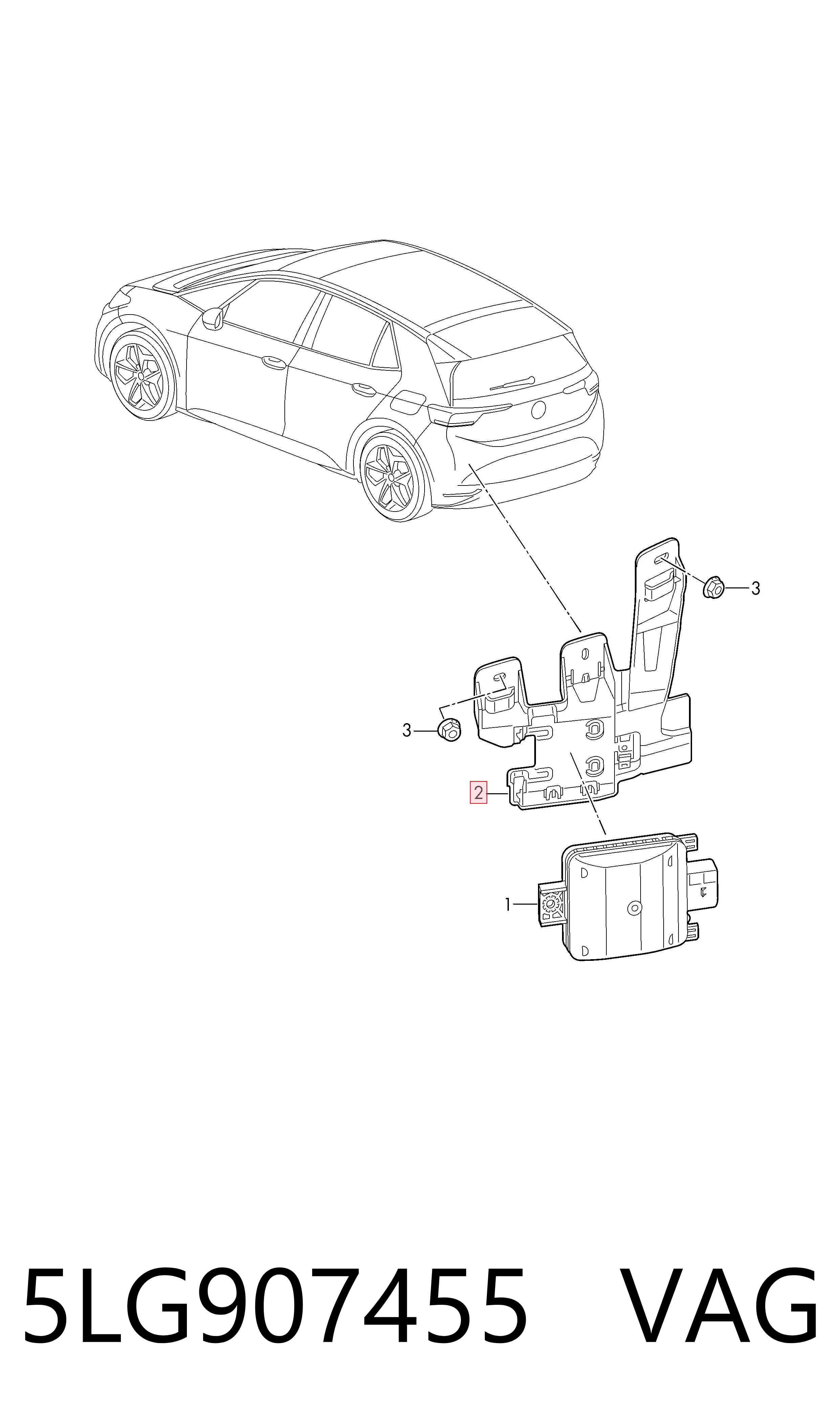 5LG907455 VAG 
