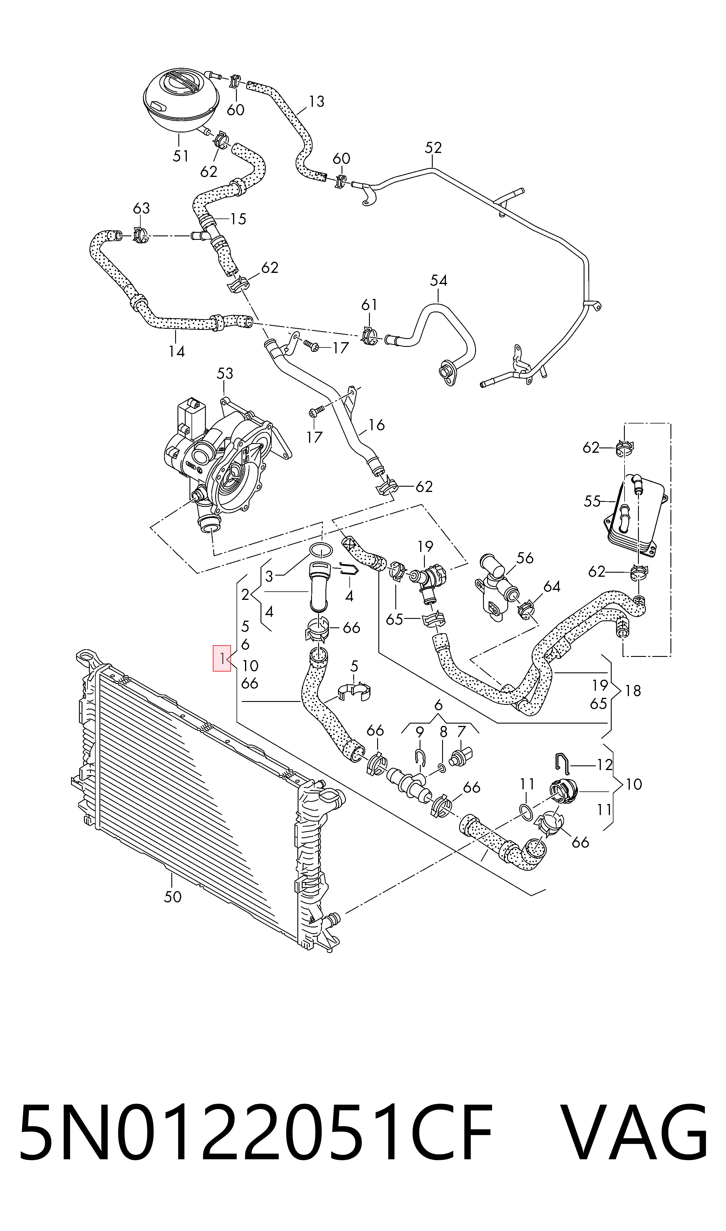 5N0122051CF VAG 