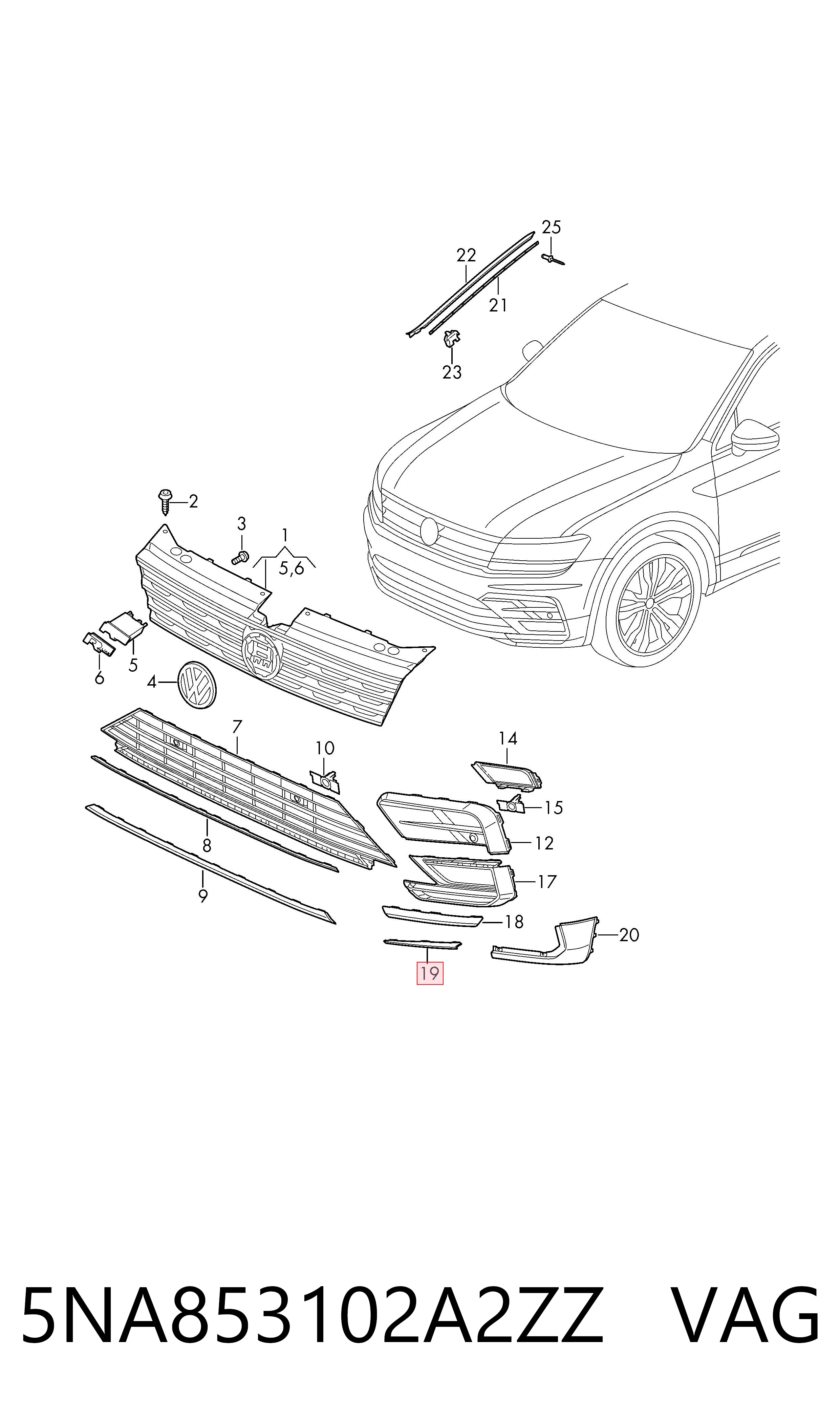 5NA853102A2ZZ VAG 