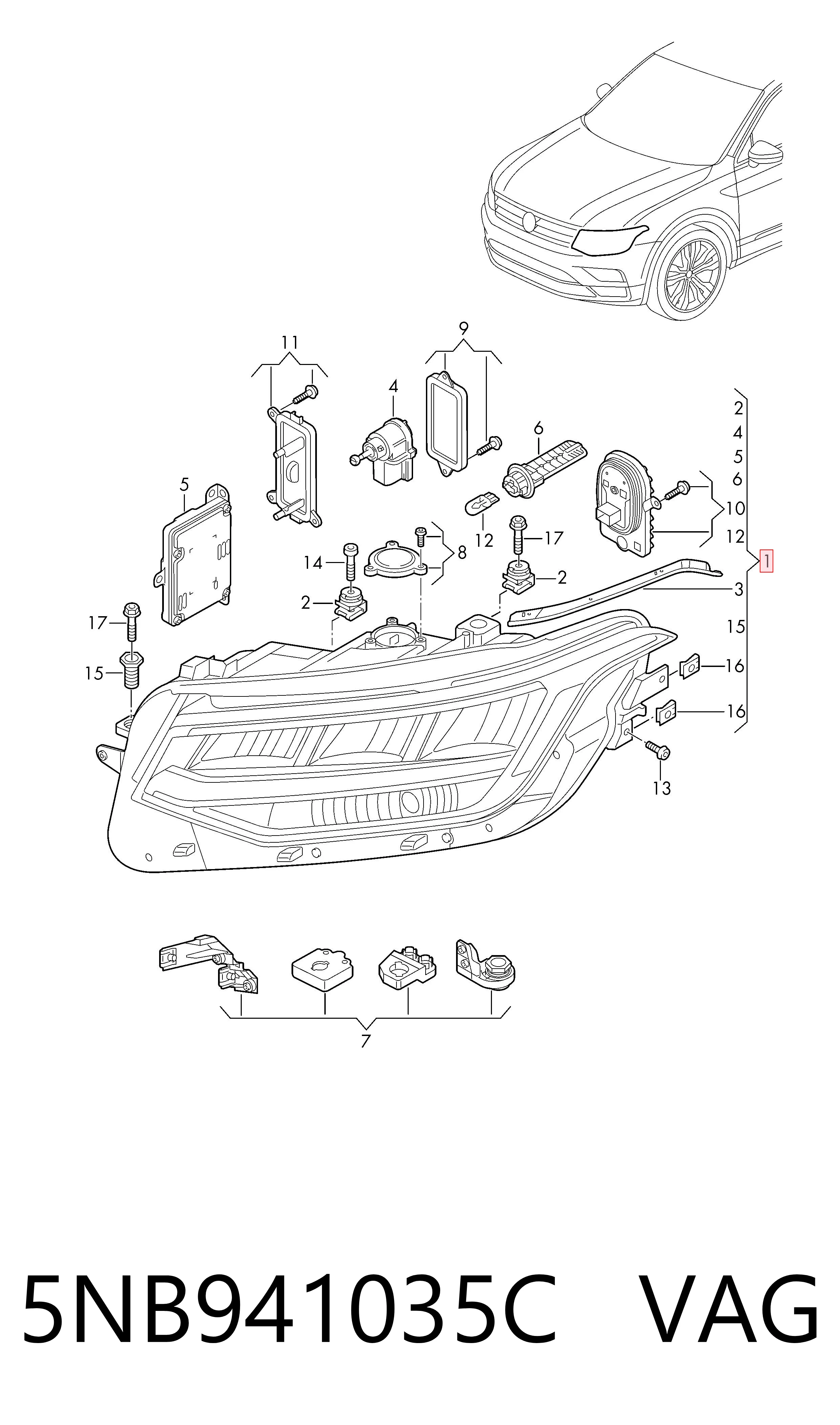 LPR922 Magneti Marelli Фара