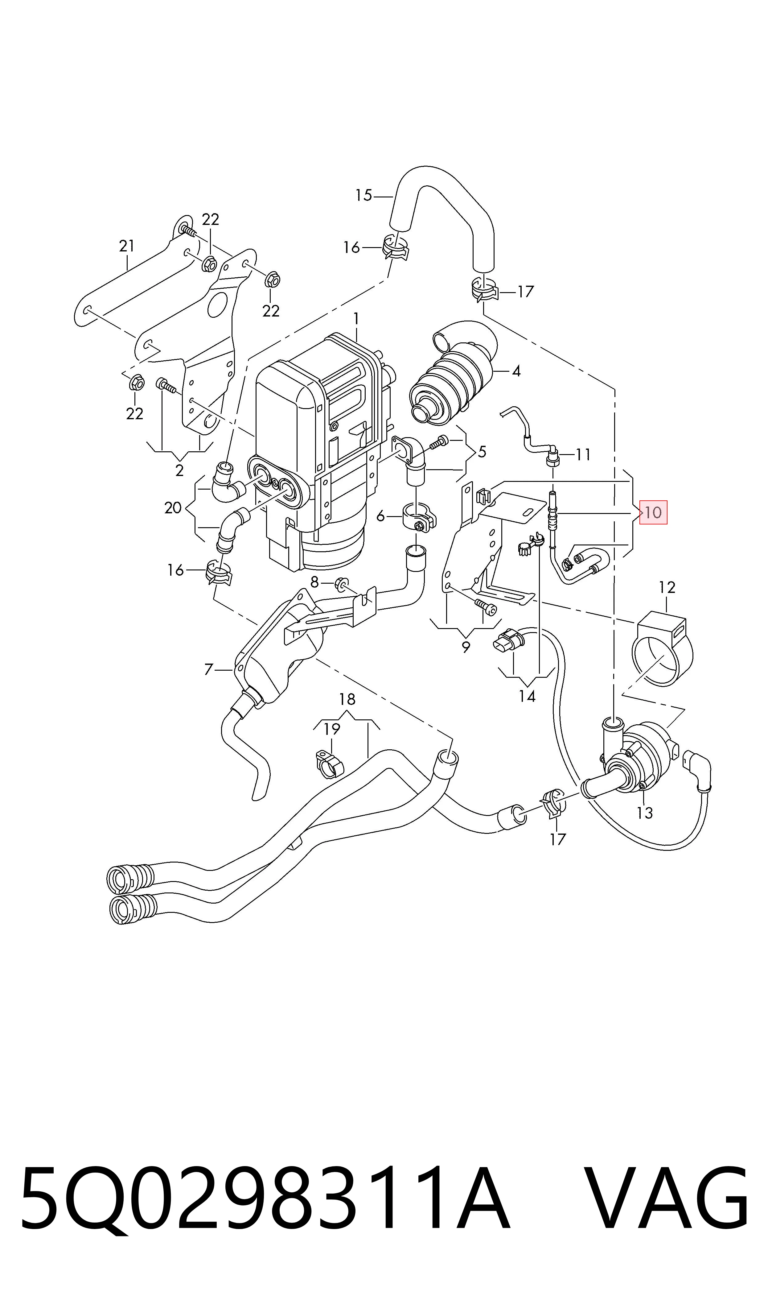 5Q0298311A VAG 