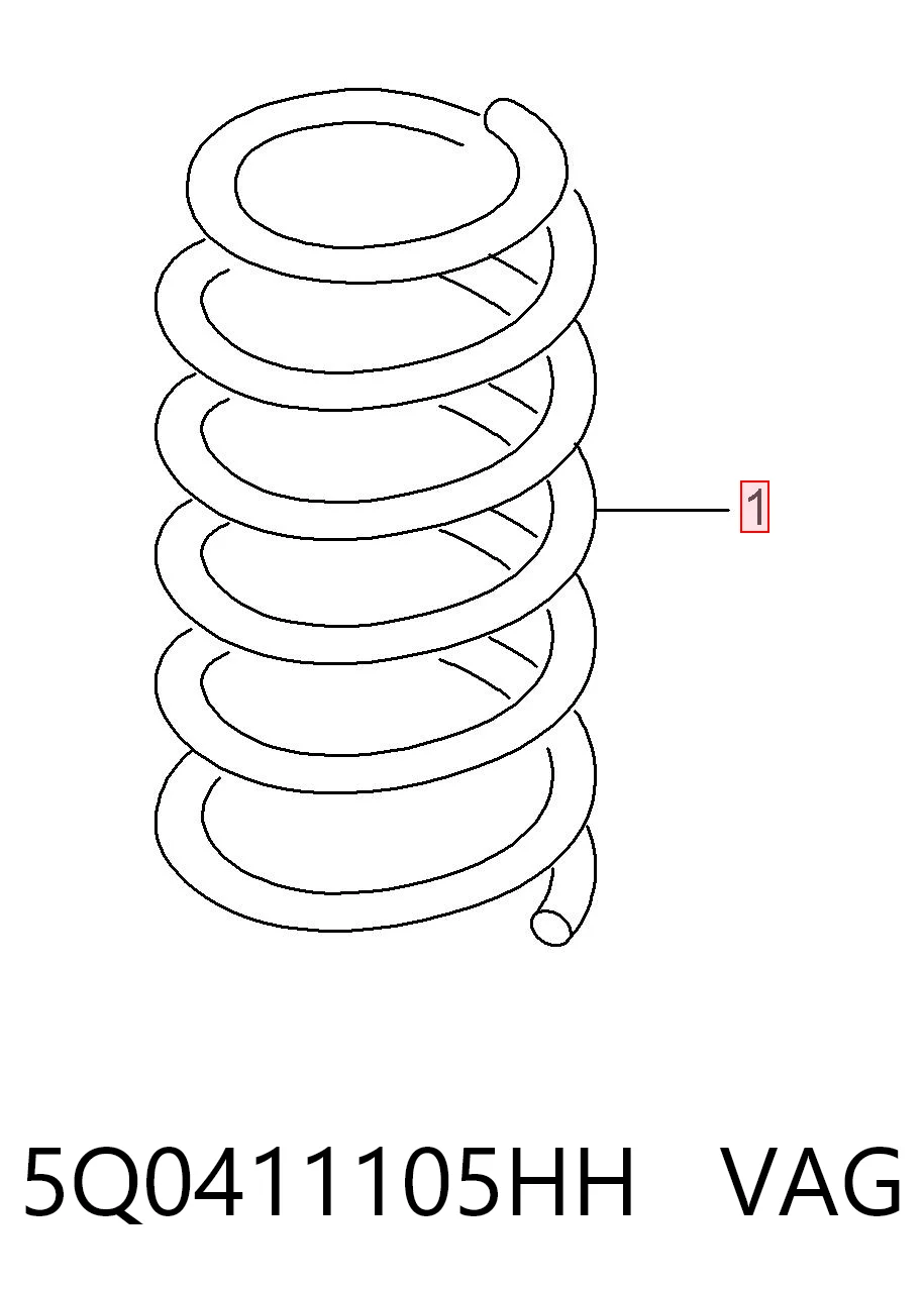 5Q0411105HH VAG
