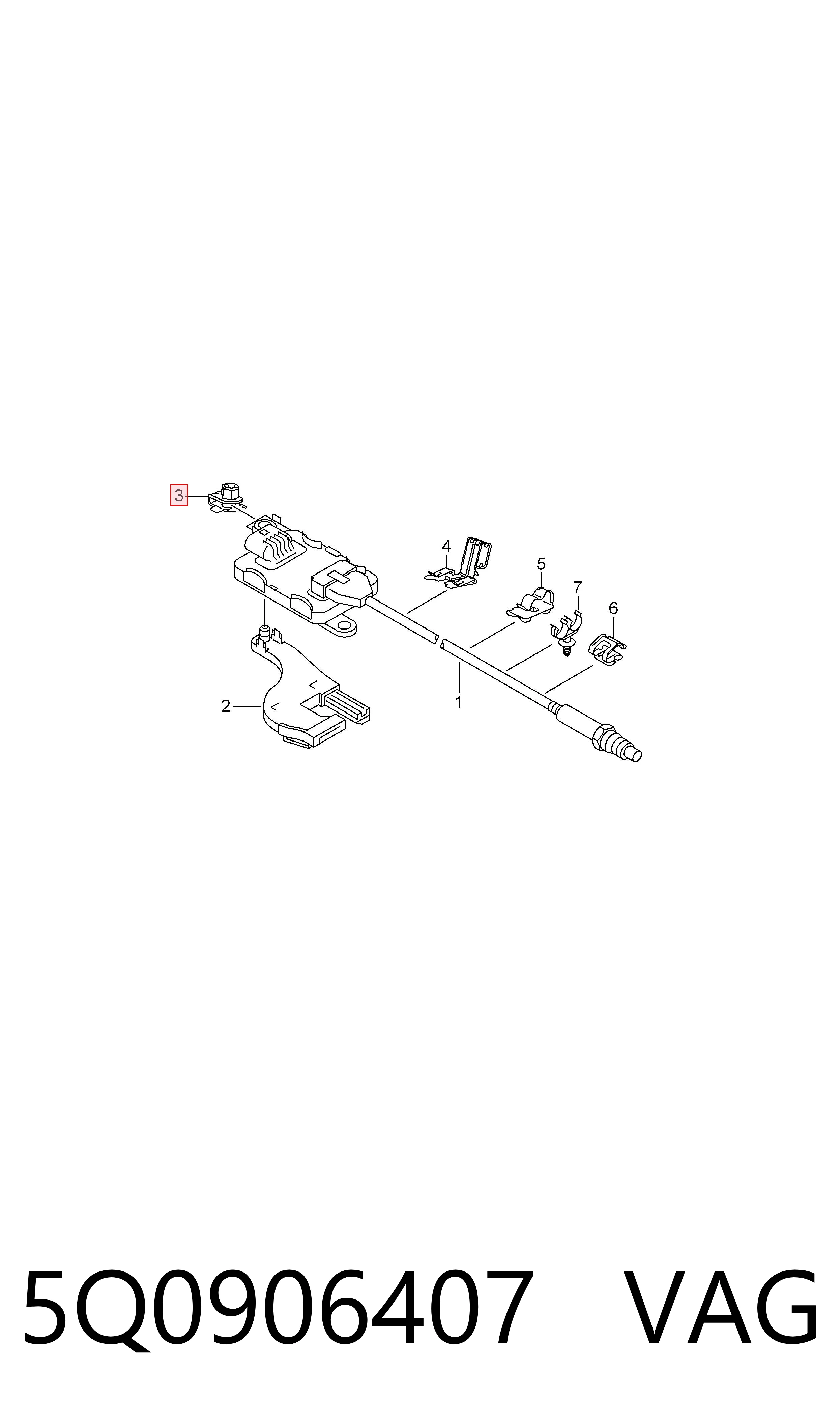  VAG 5Q0906407 цена, от 0.77 USD