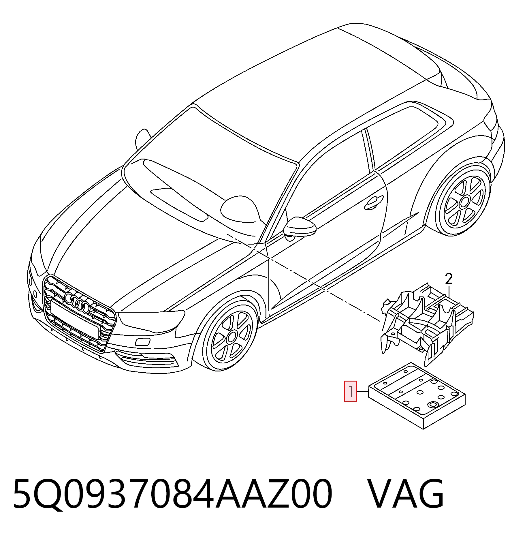 Блок управления систем комфорта на Volkswagen Golf ALLTRACK VII BA5, BV5