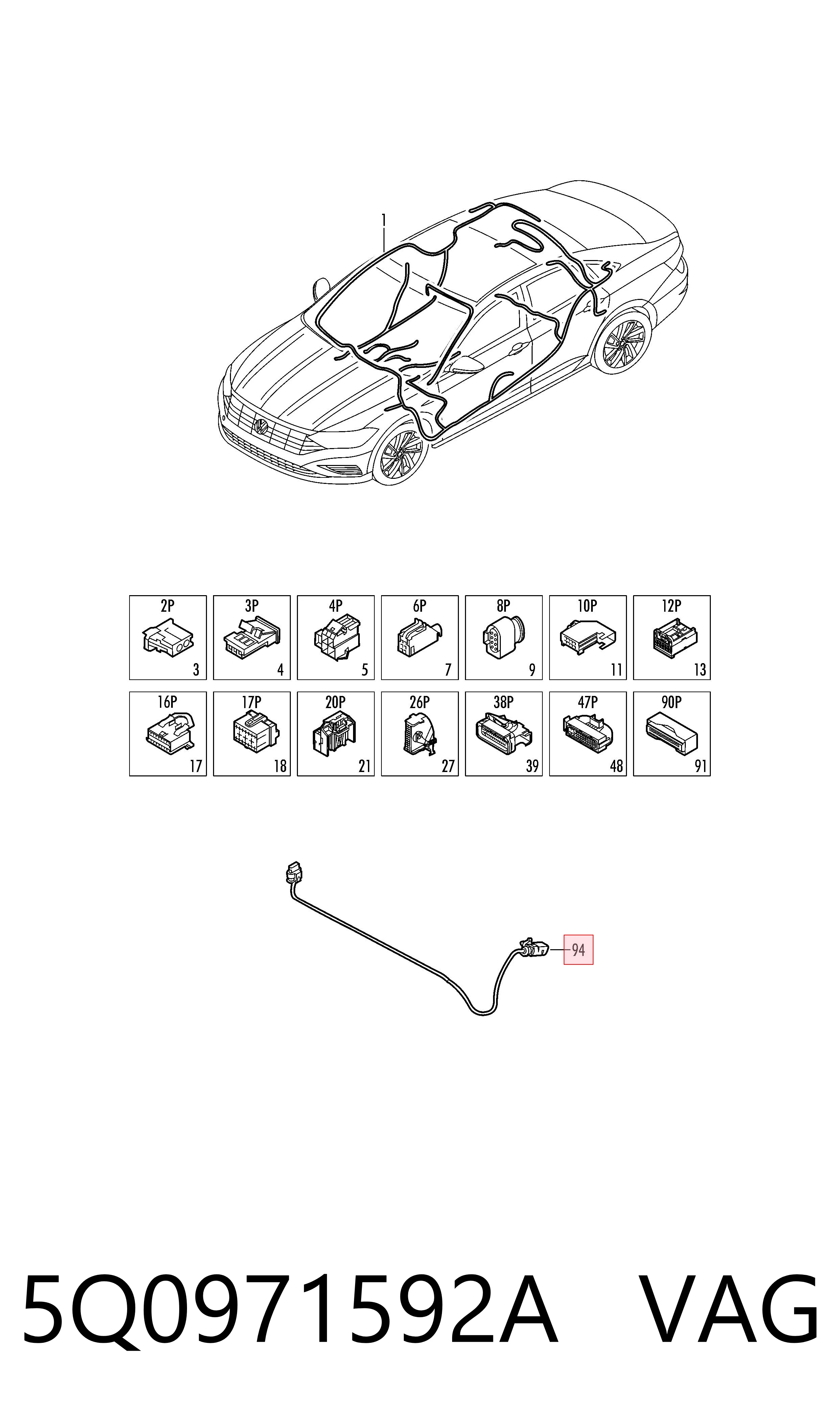 5Q0971592A VAG 