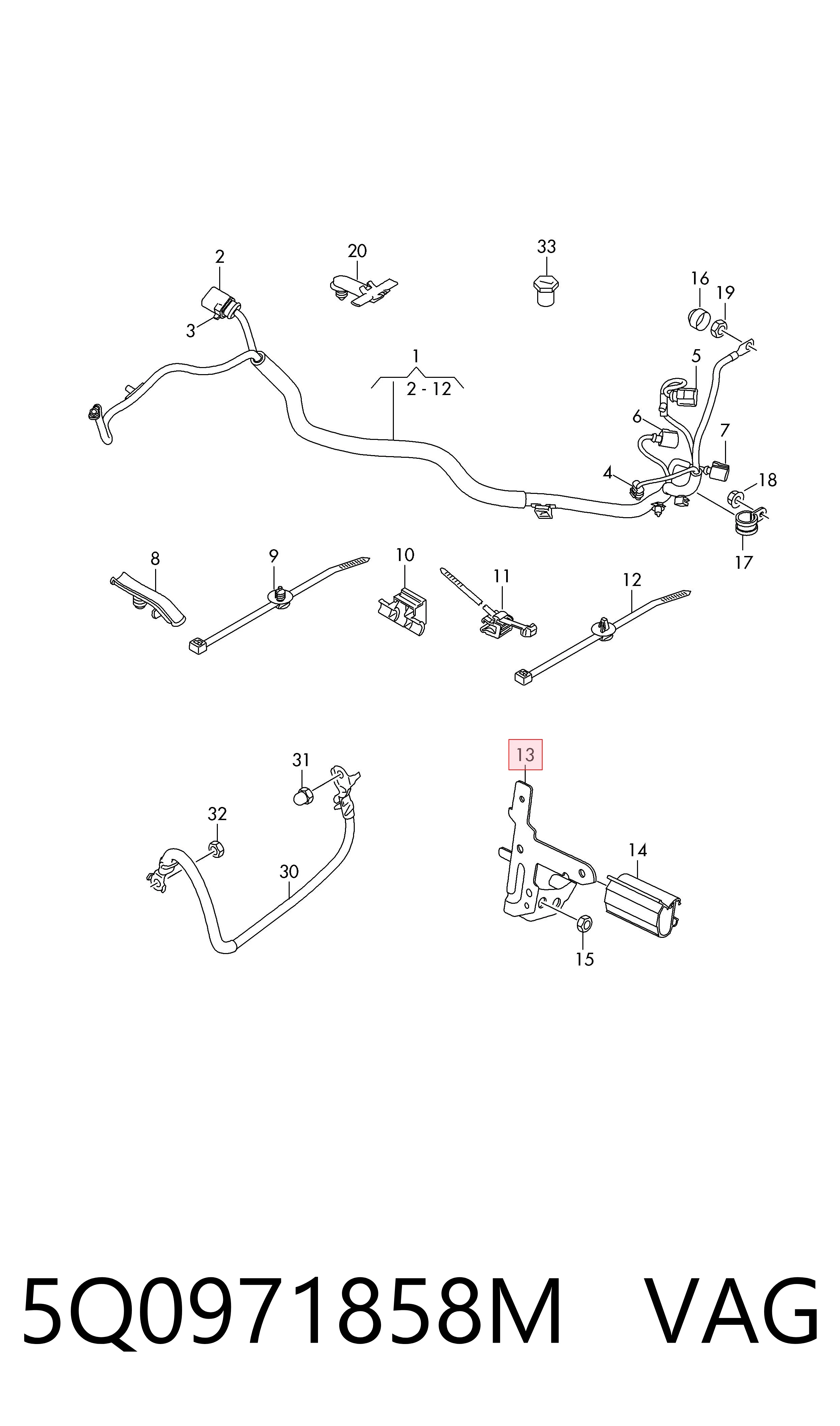 5Q0971858M VAG 