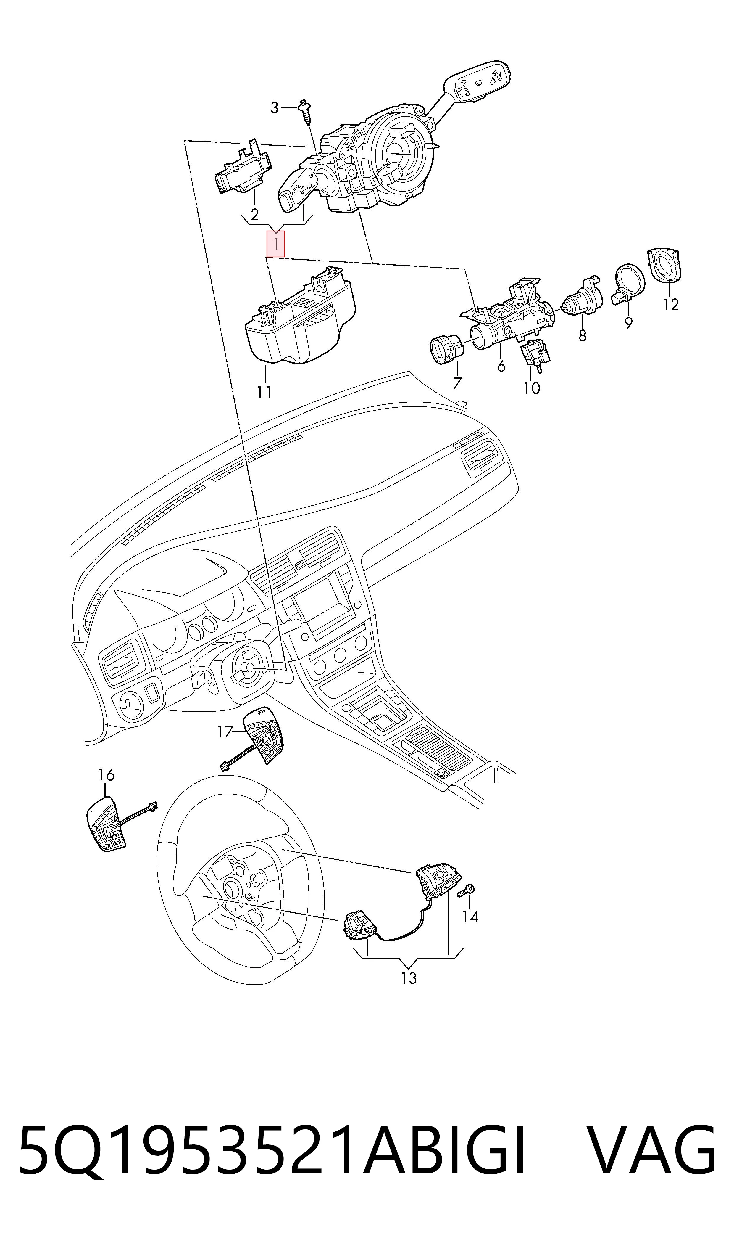 5Q1953521ABIGI VAG 