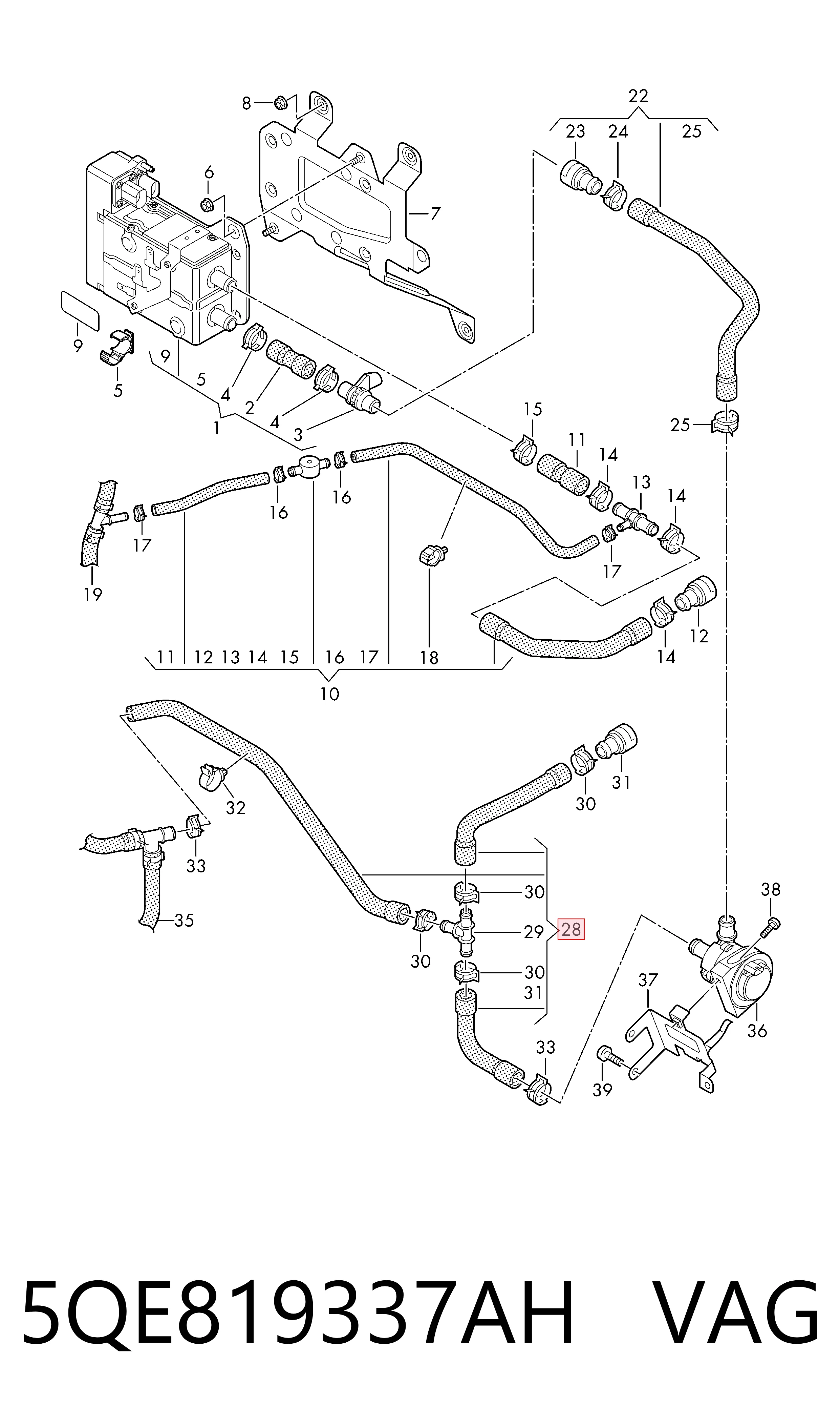 5QE819337AH VAG 