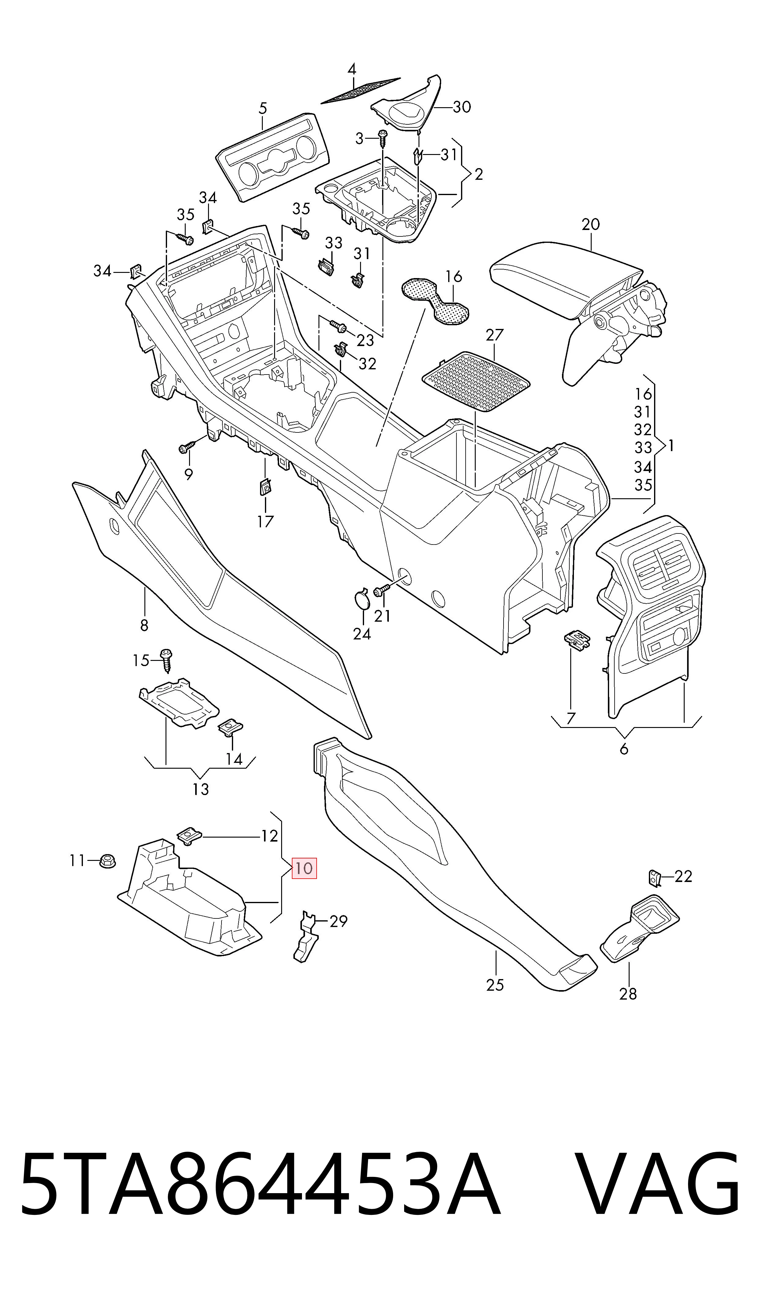 5TA864453A VAG 
