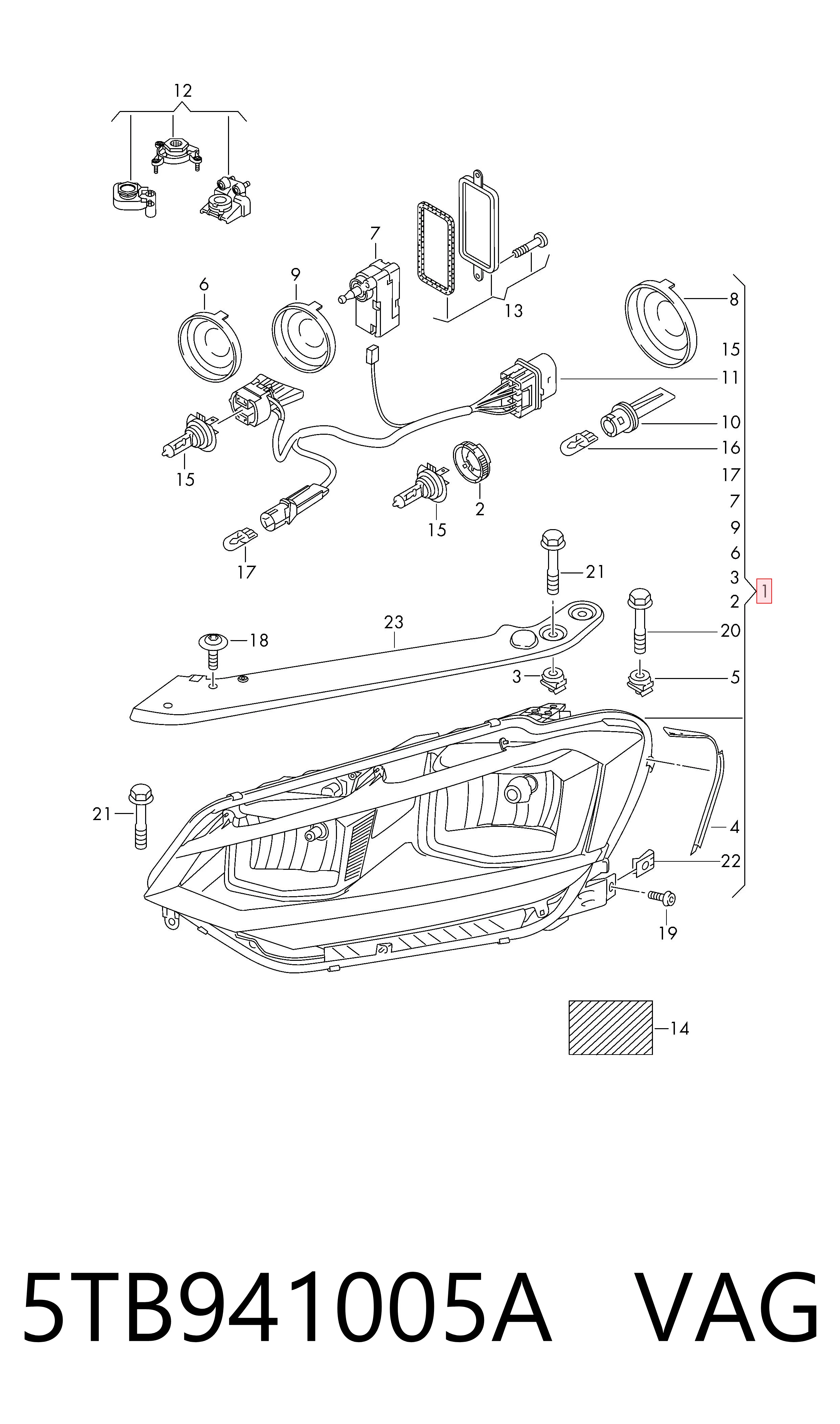 Фара левая Magneti Marelli LPP492 цена, от 221.71 USD