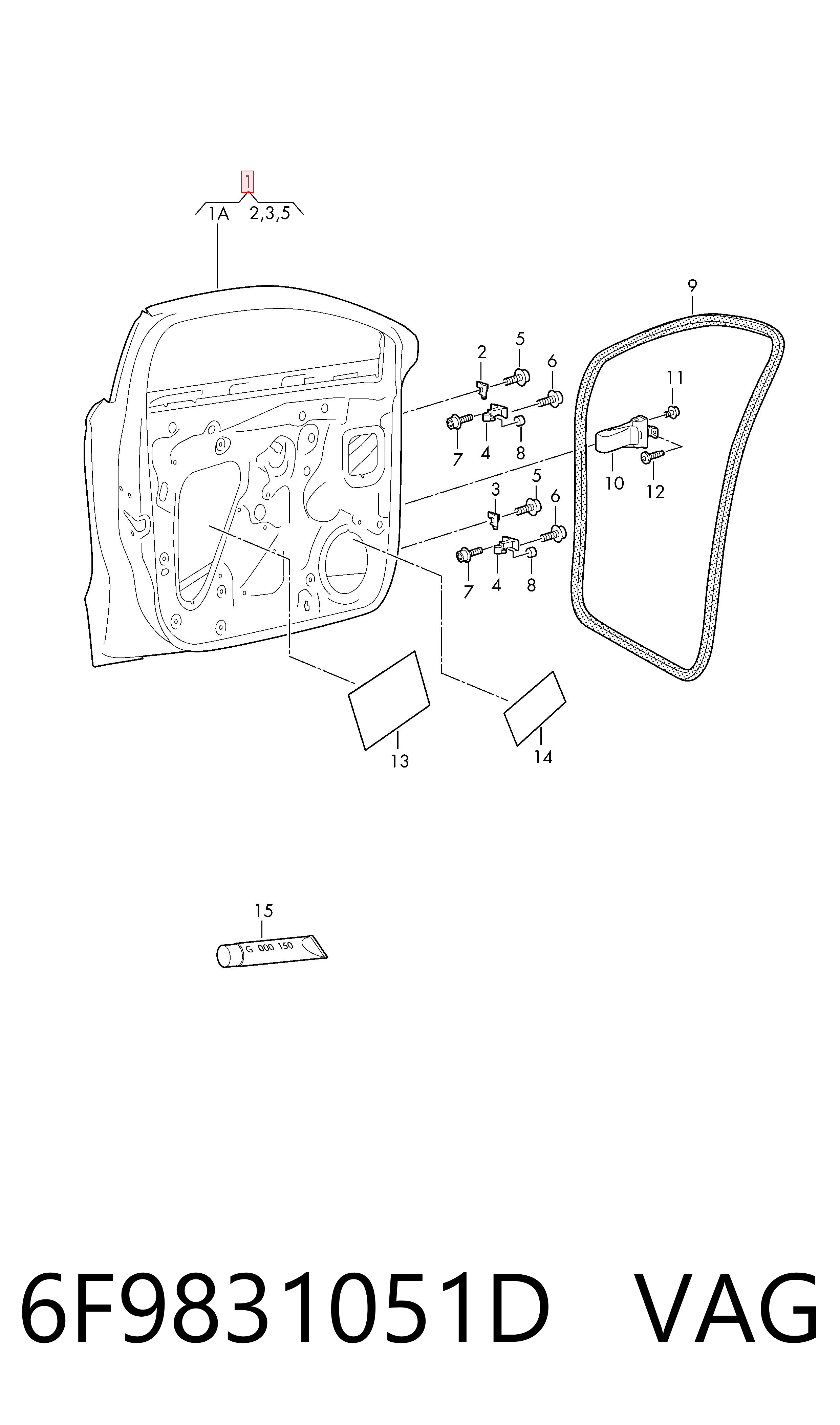 6F9831051D VAG