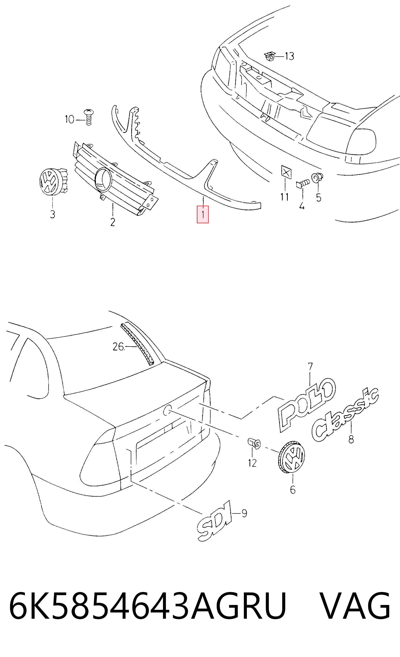 Купить 9524061R Polcar Накладка фар
