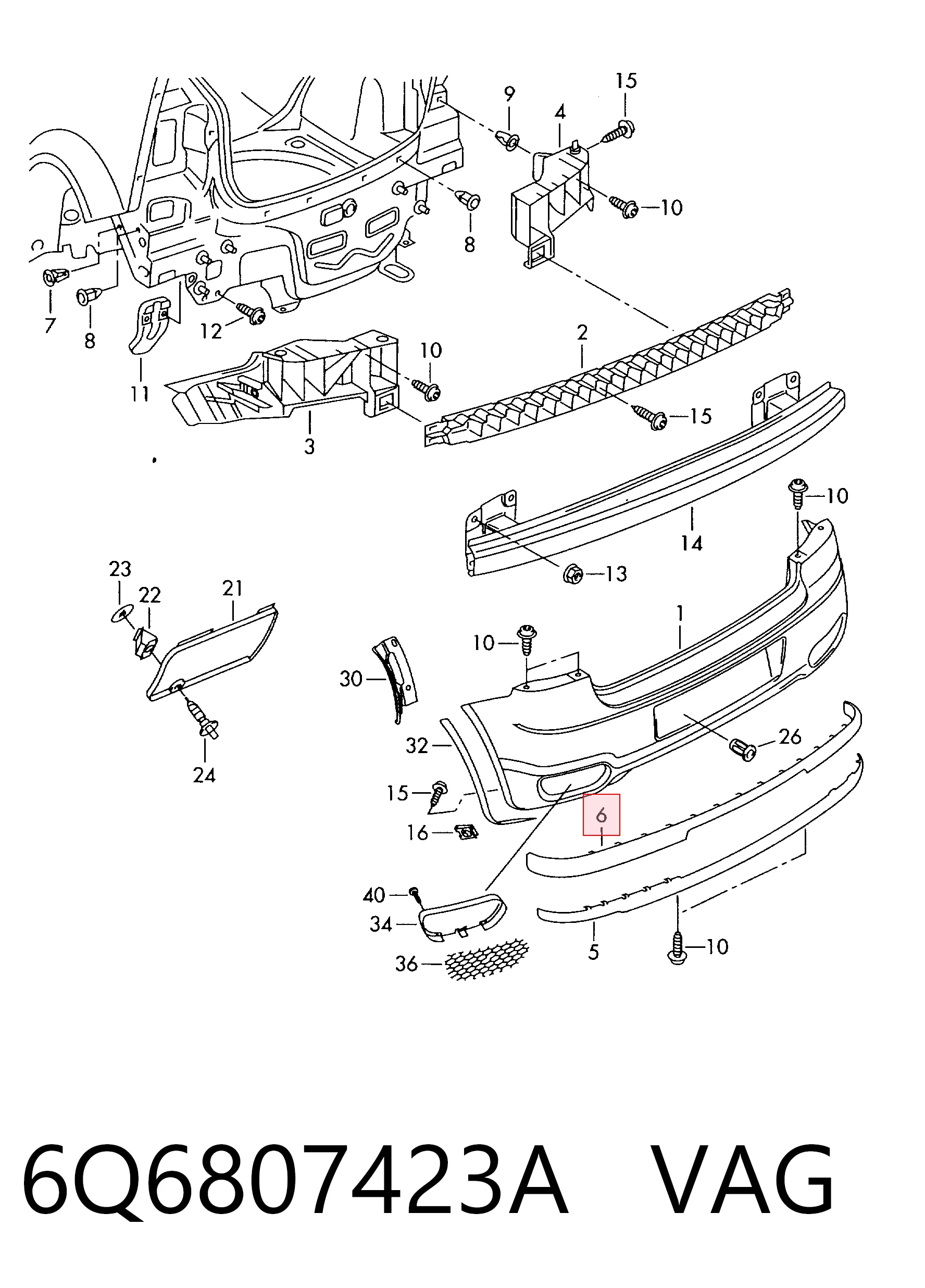 6Q6807423A VAG 