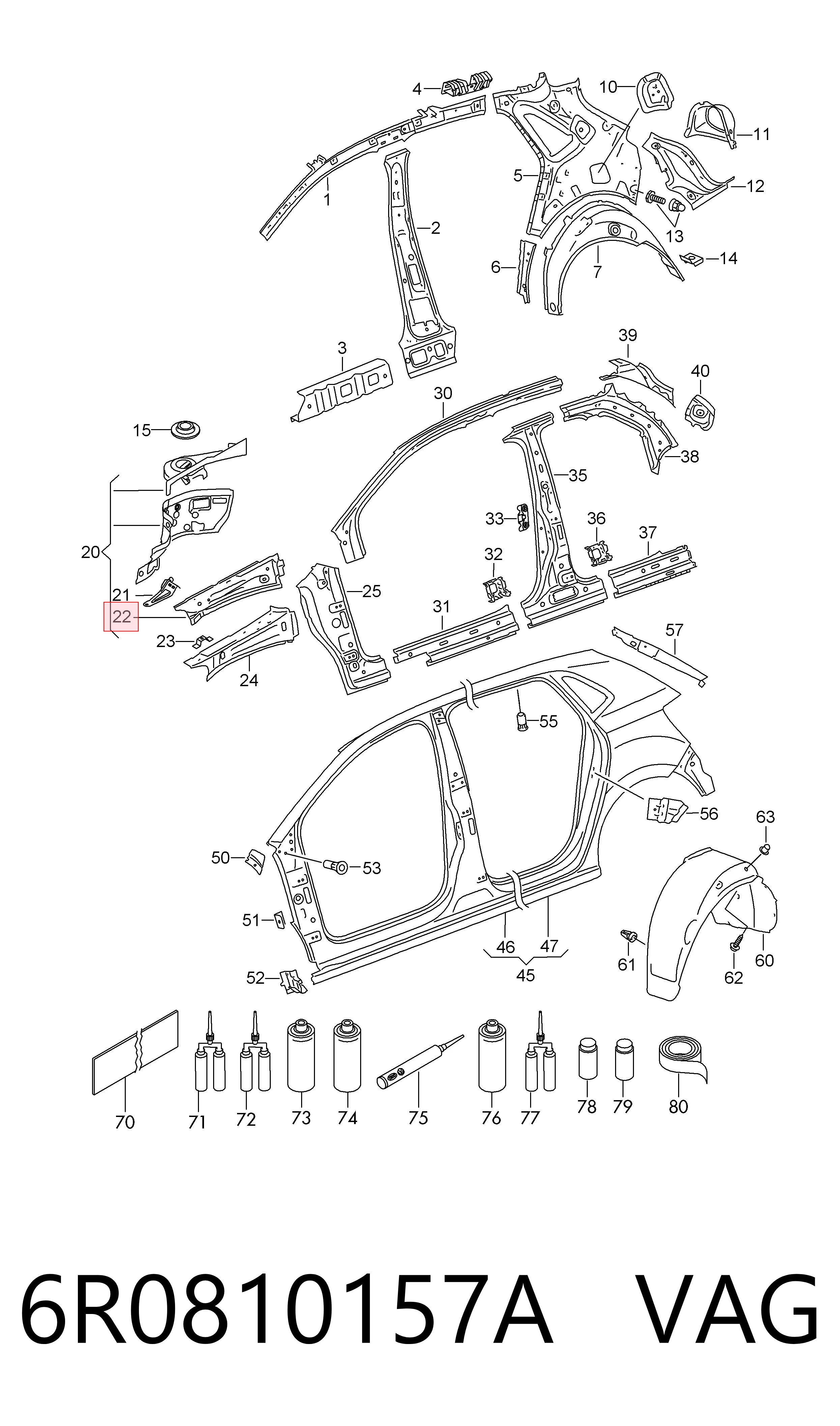 6R0810157A VAG