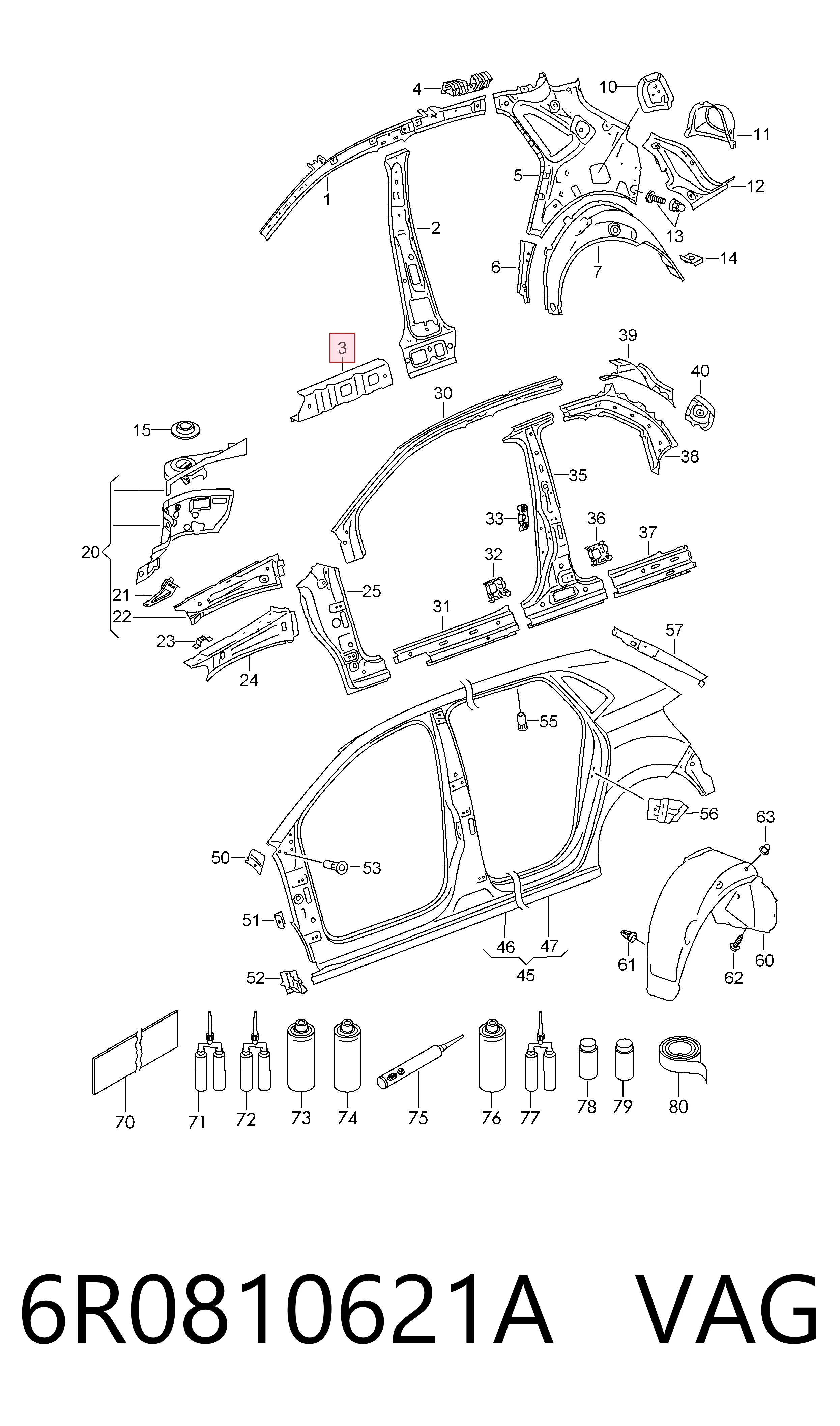 6R0810621A VAG