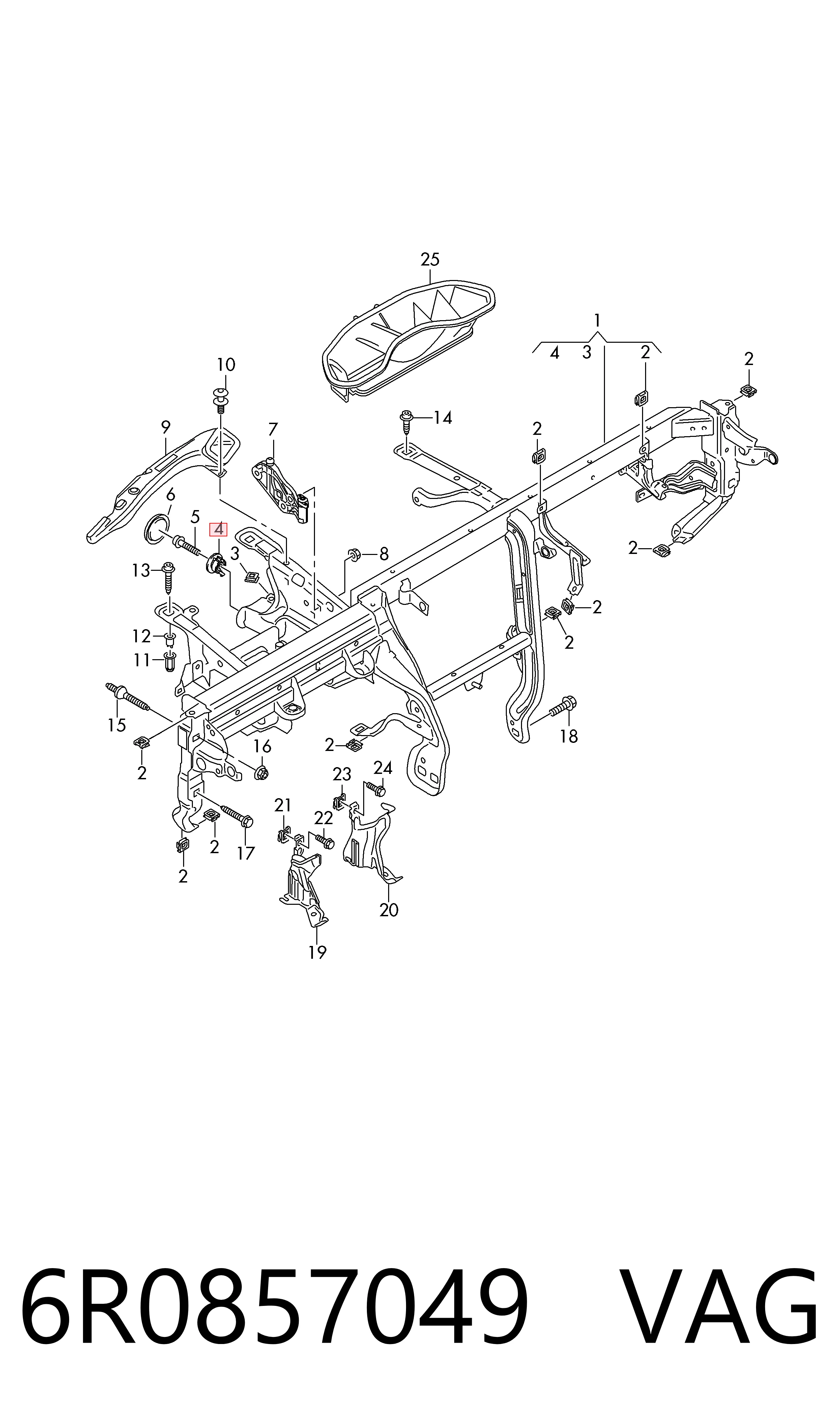 6R0857049 VAG 