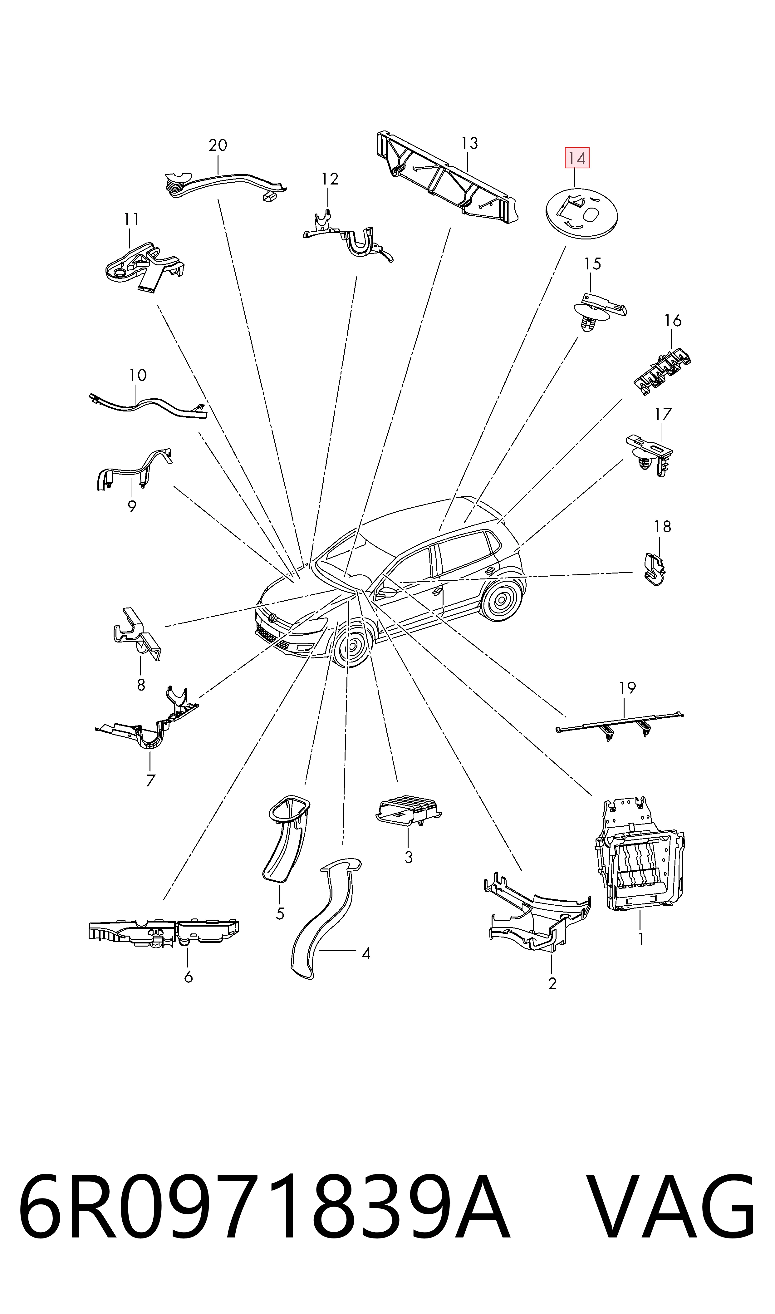 6R0971839A VAG 