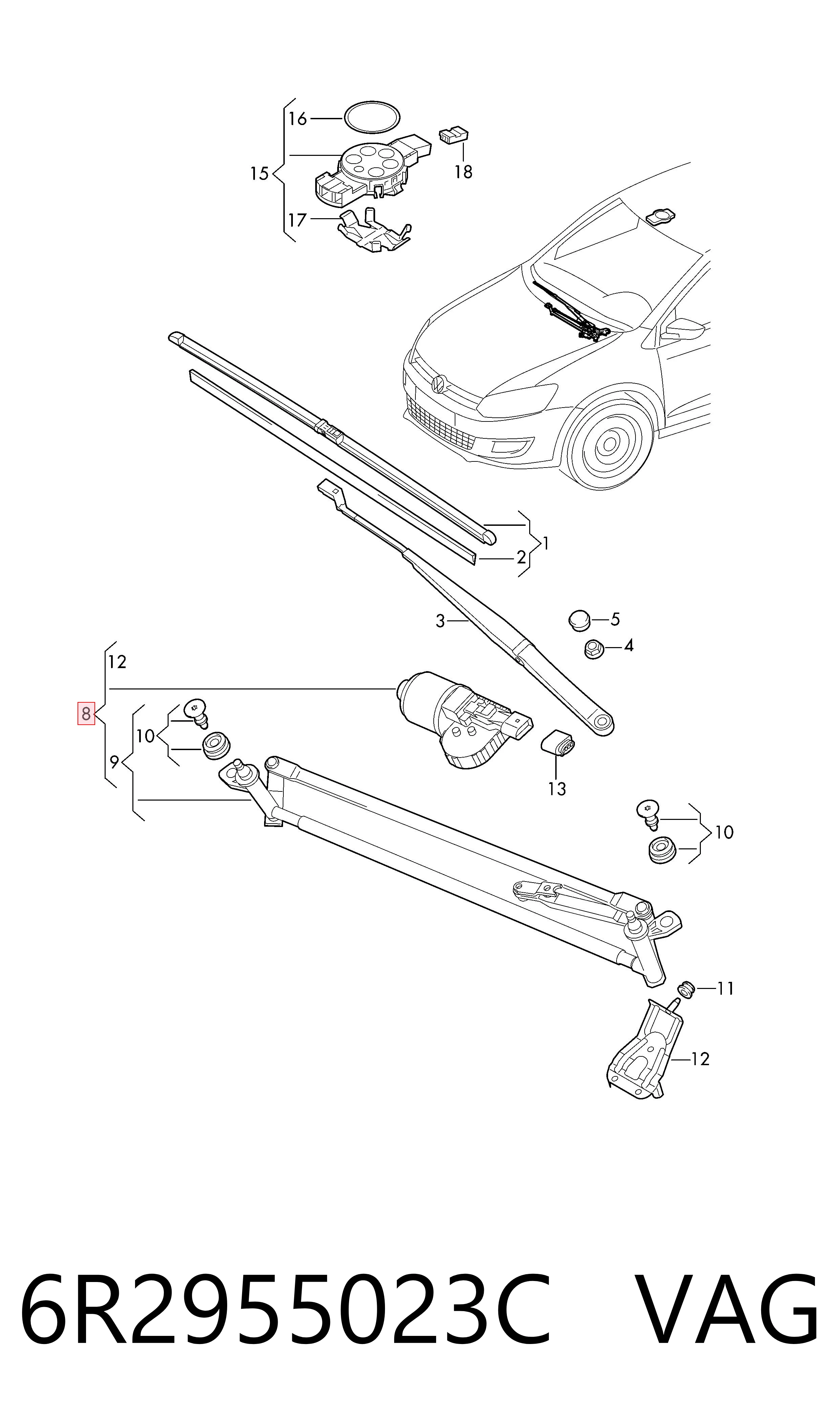 6R2955023C VAG