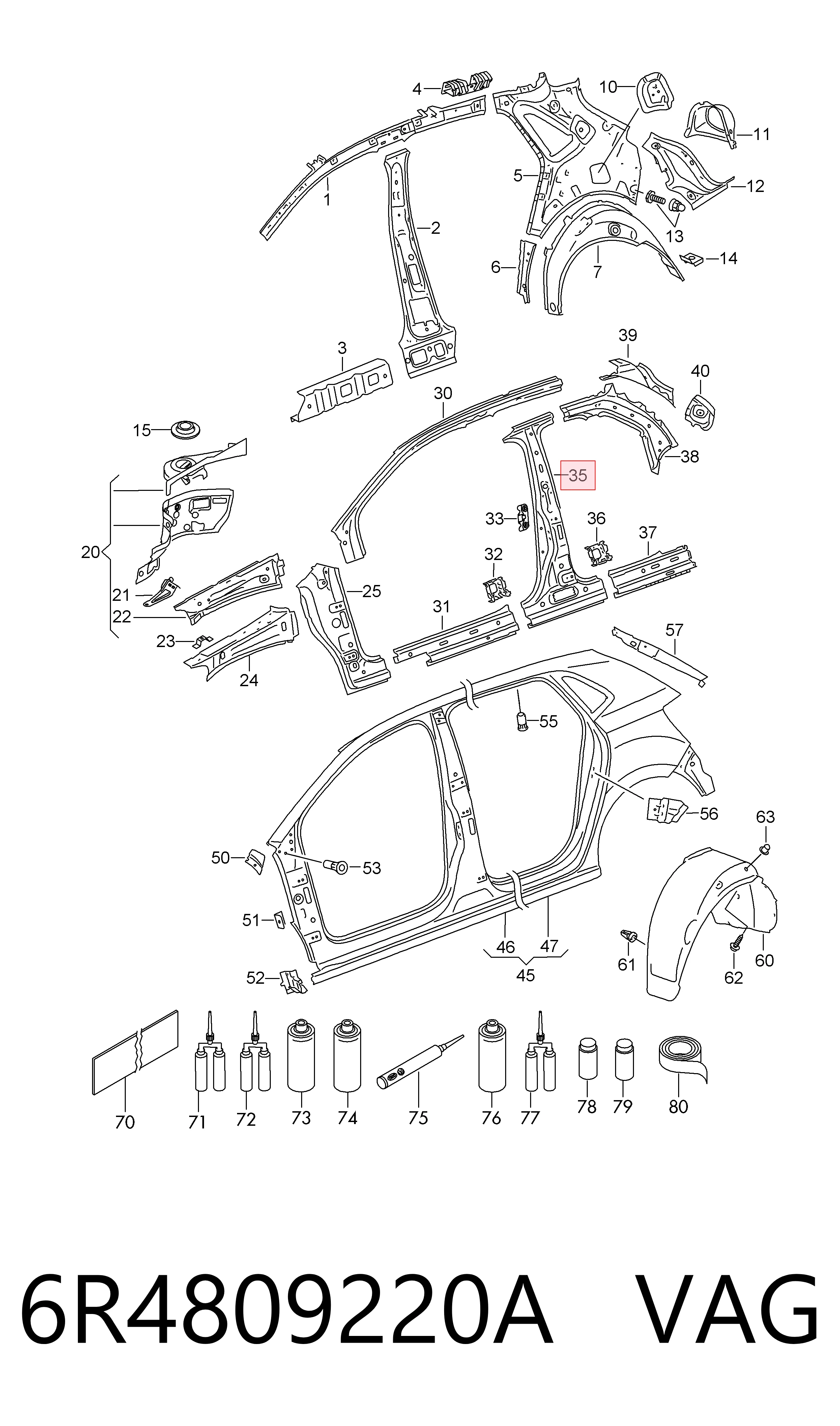6R4809220A VAG