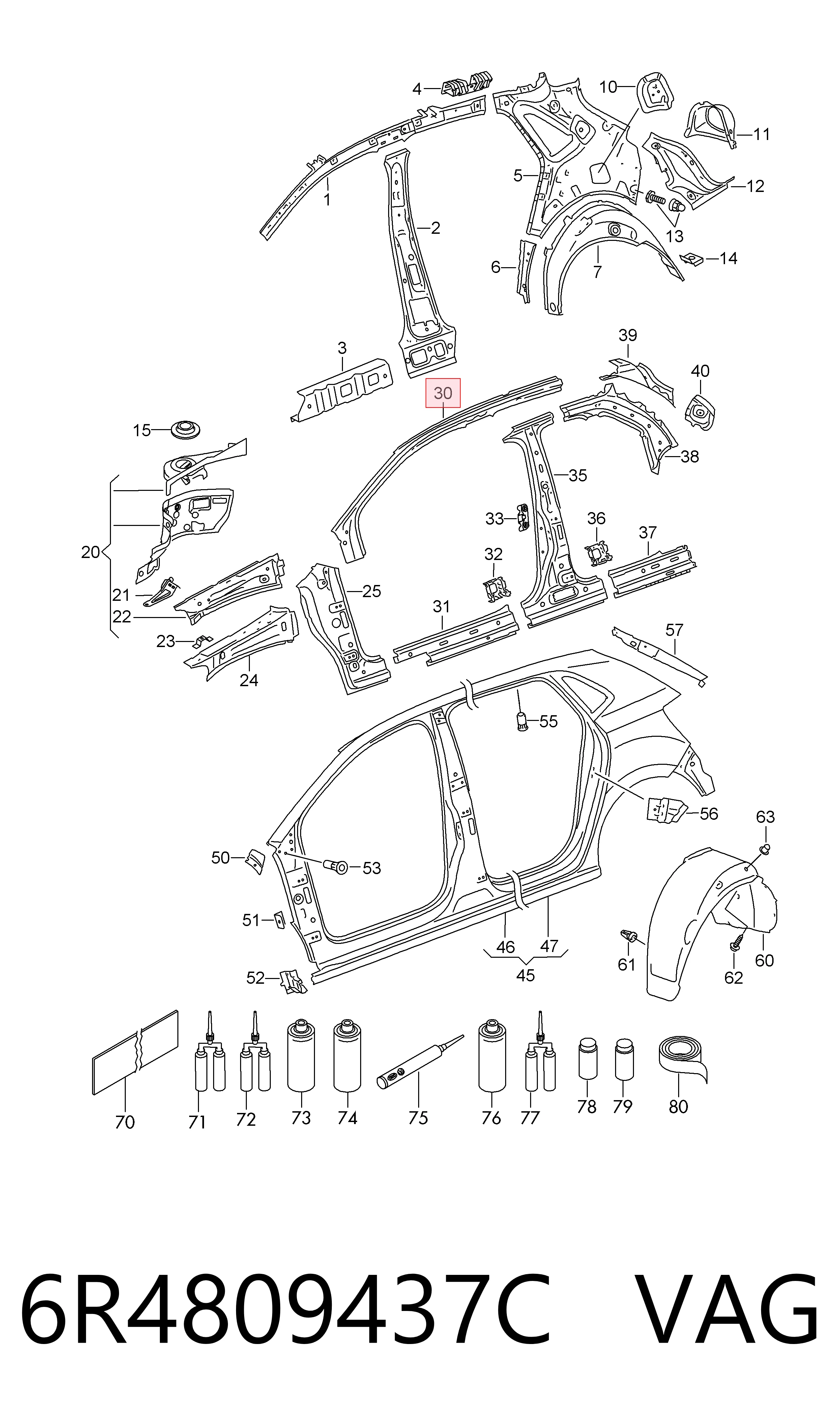 6R4809437C VAG