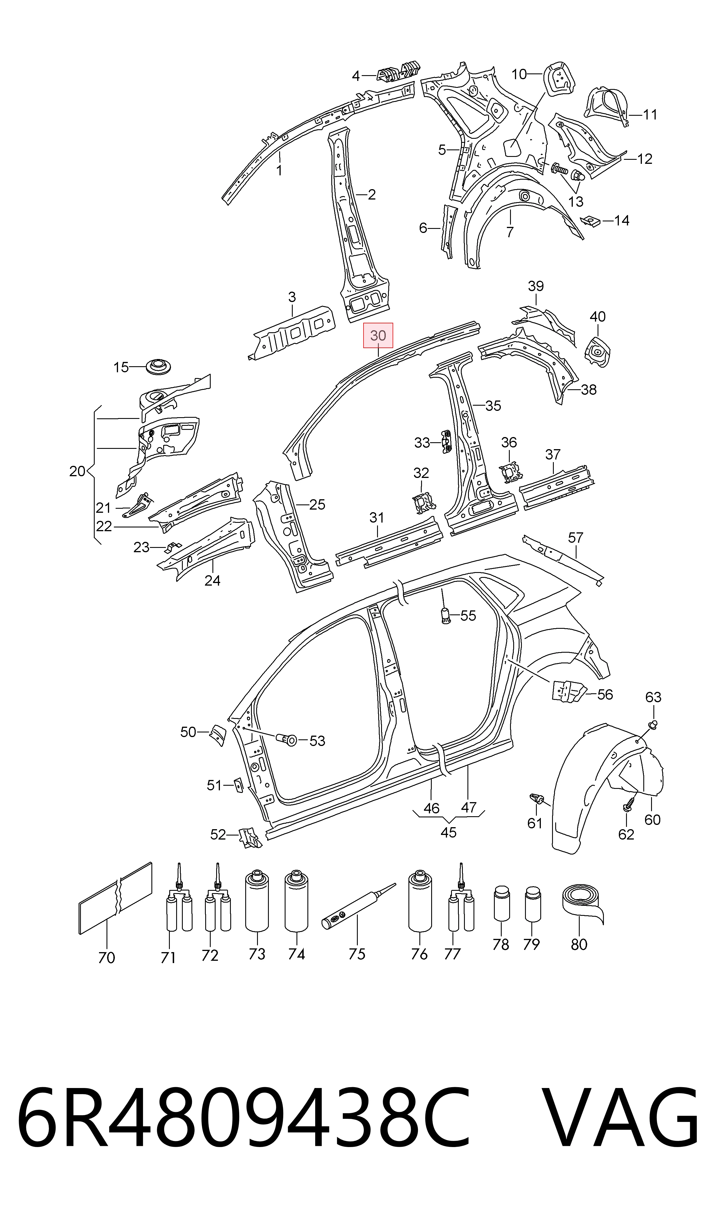 6R4809438C VAG