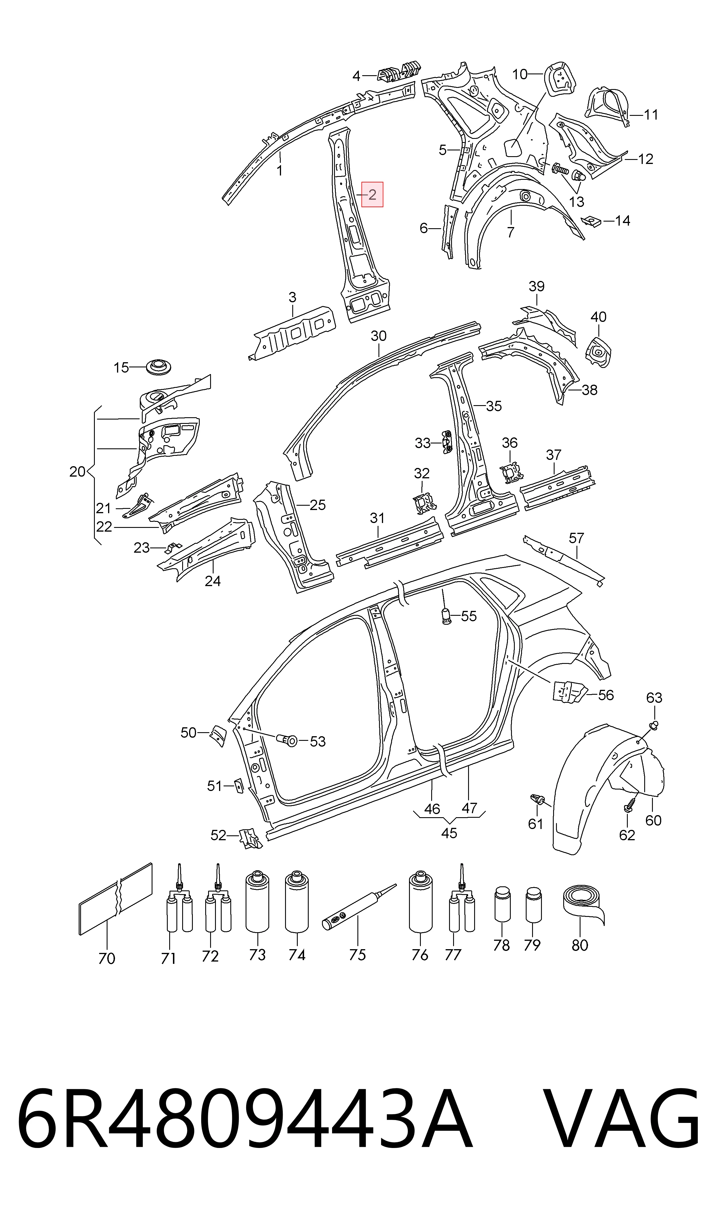 6R4809443A VAG