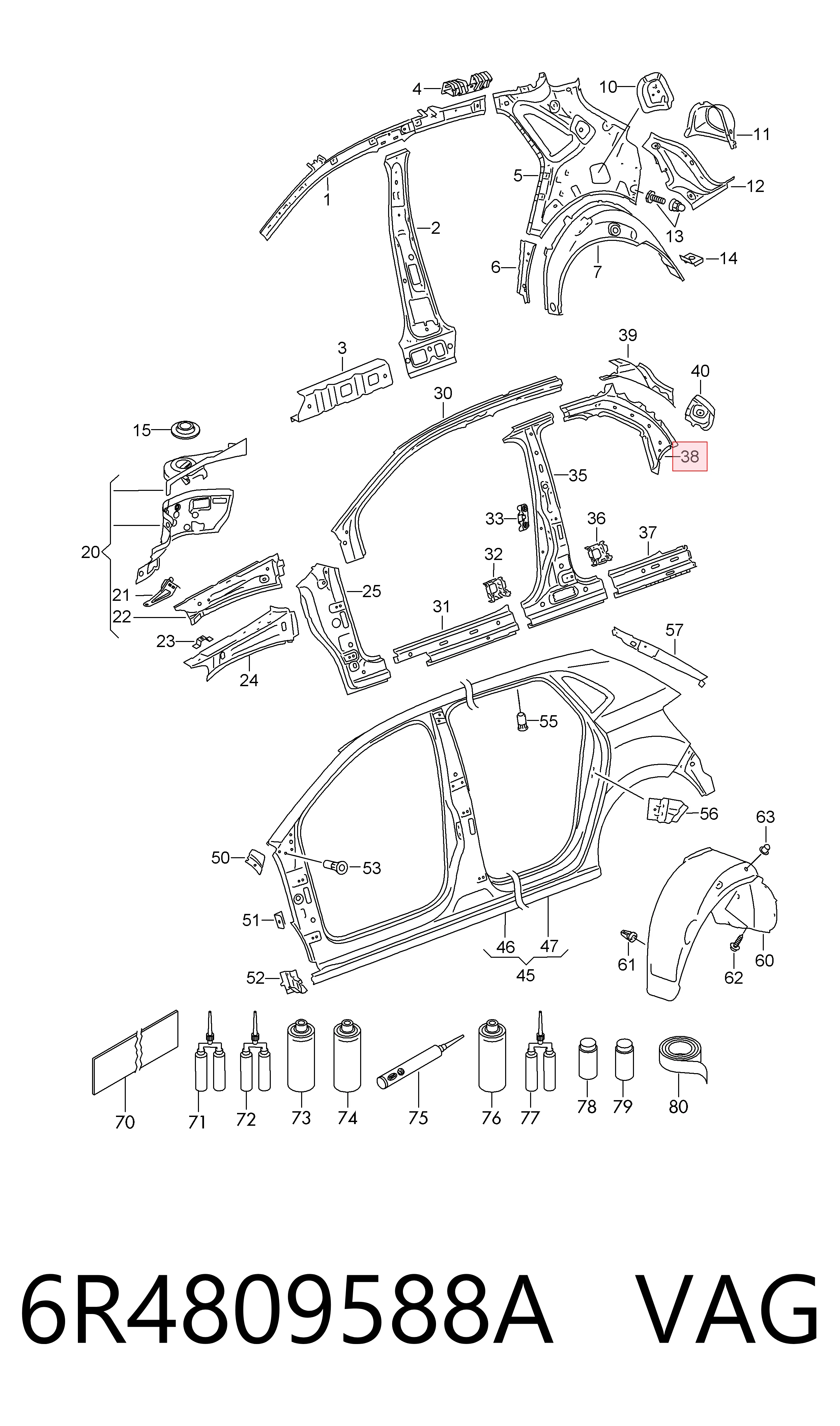 6R4809588A VAG