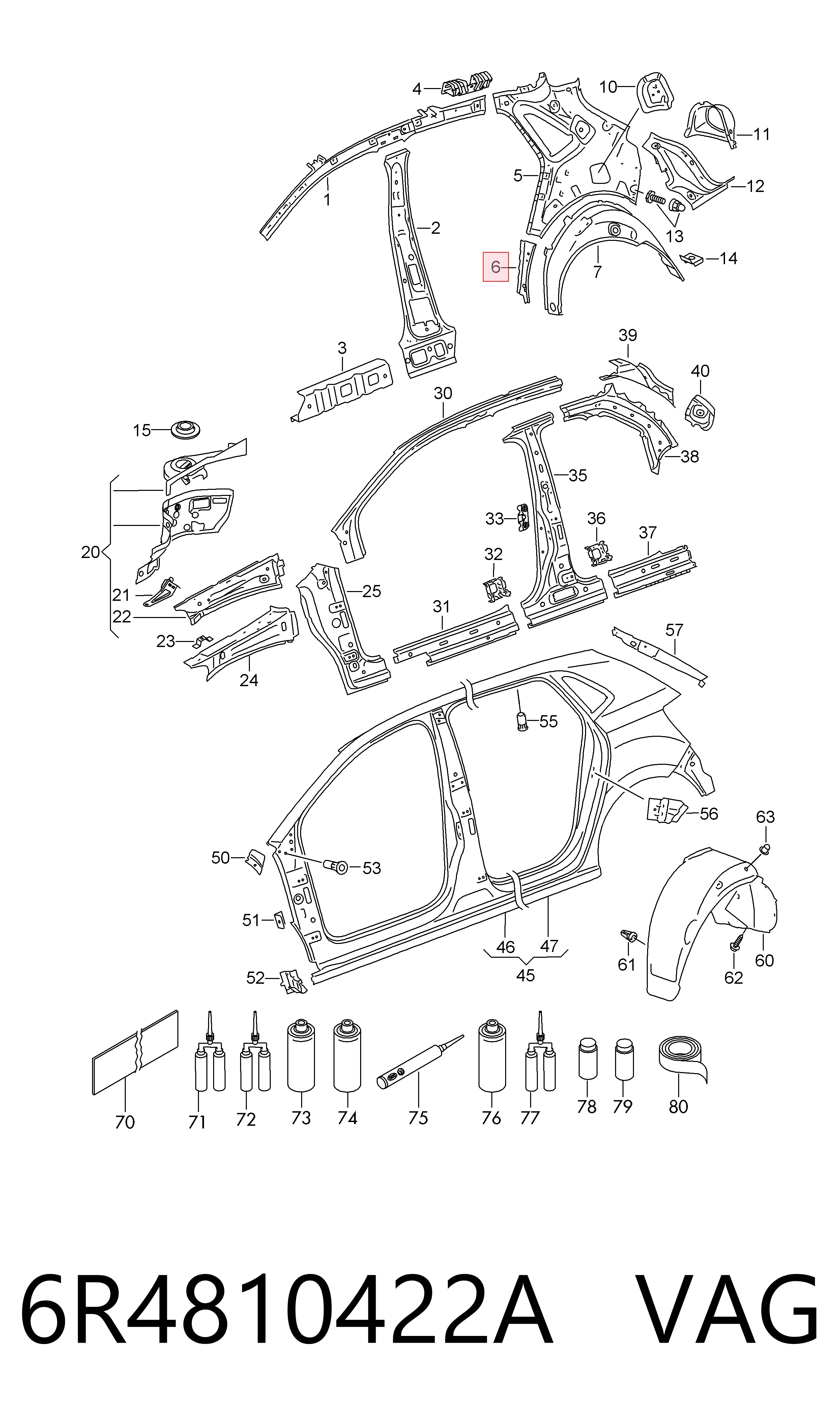 6R4810422A VAG