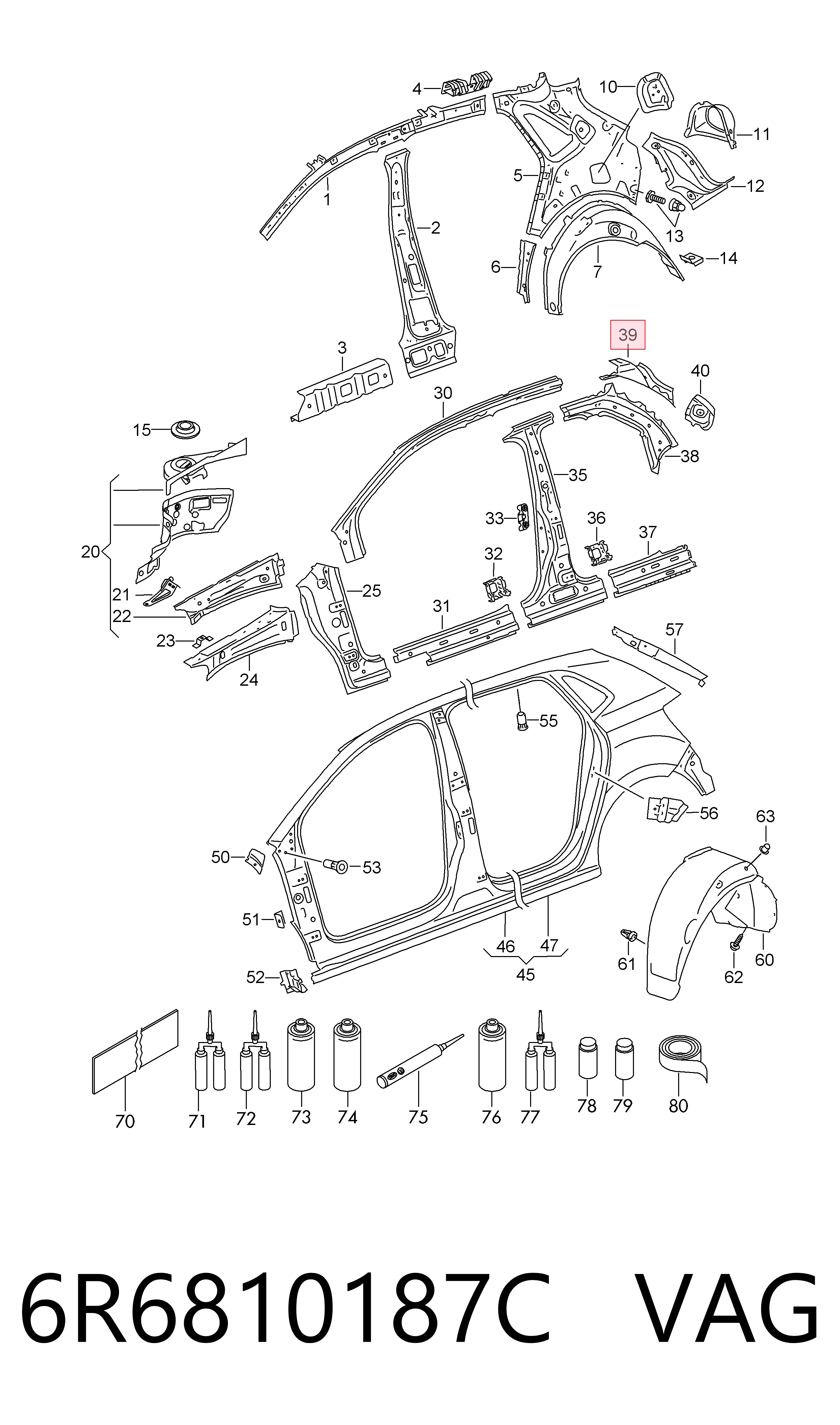 6R6810187C VAG
