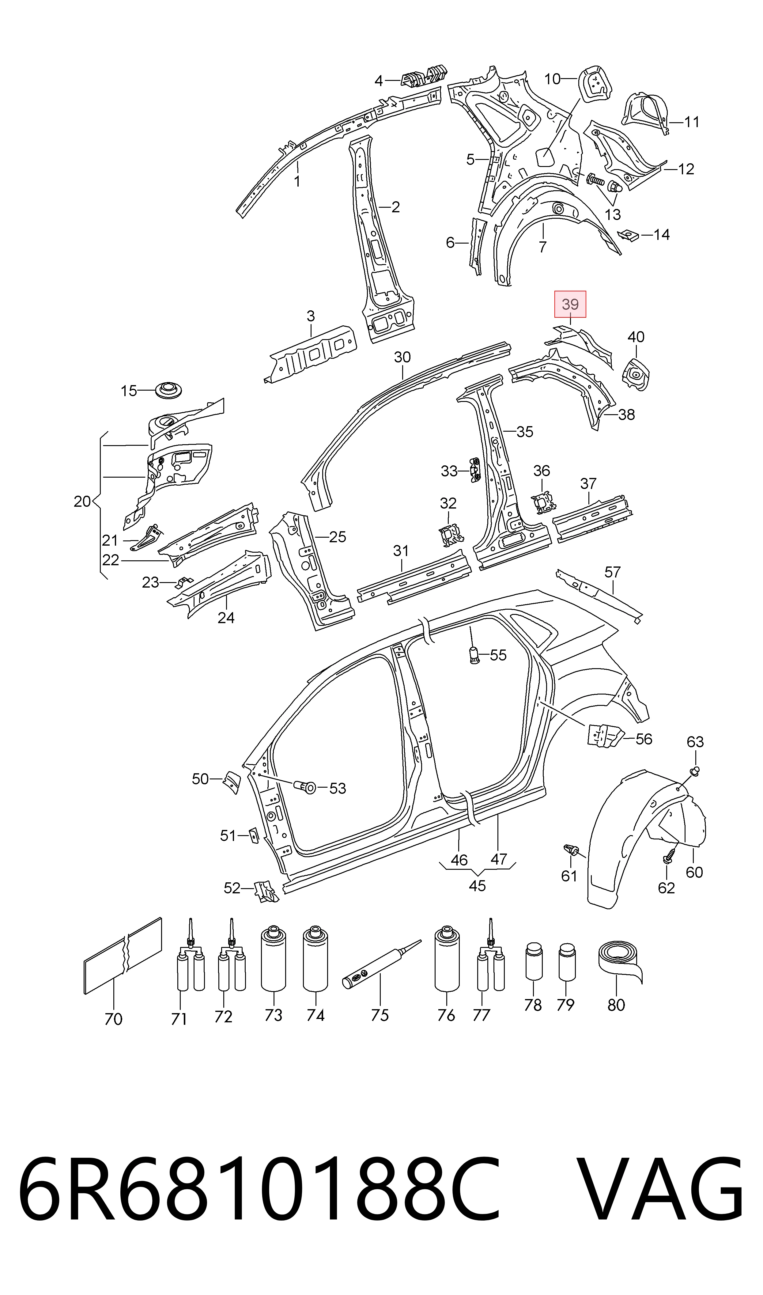 6R6810188C VAG