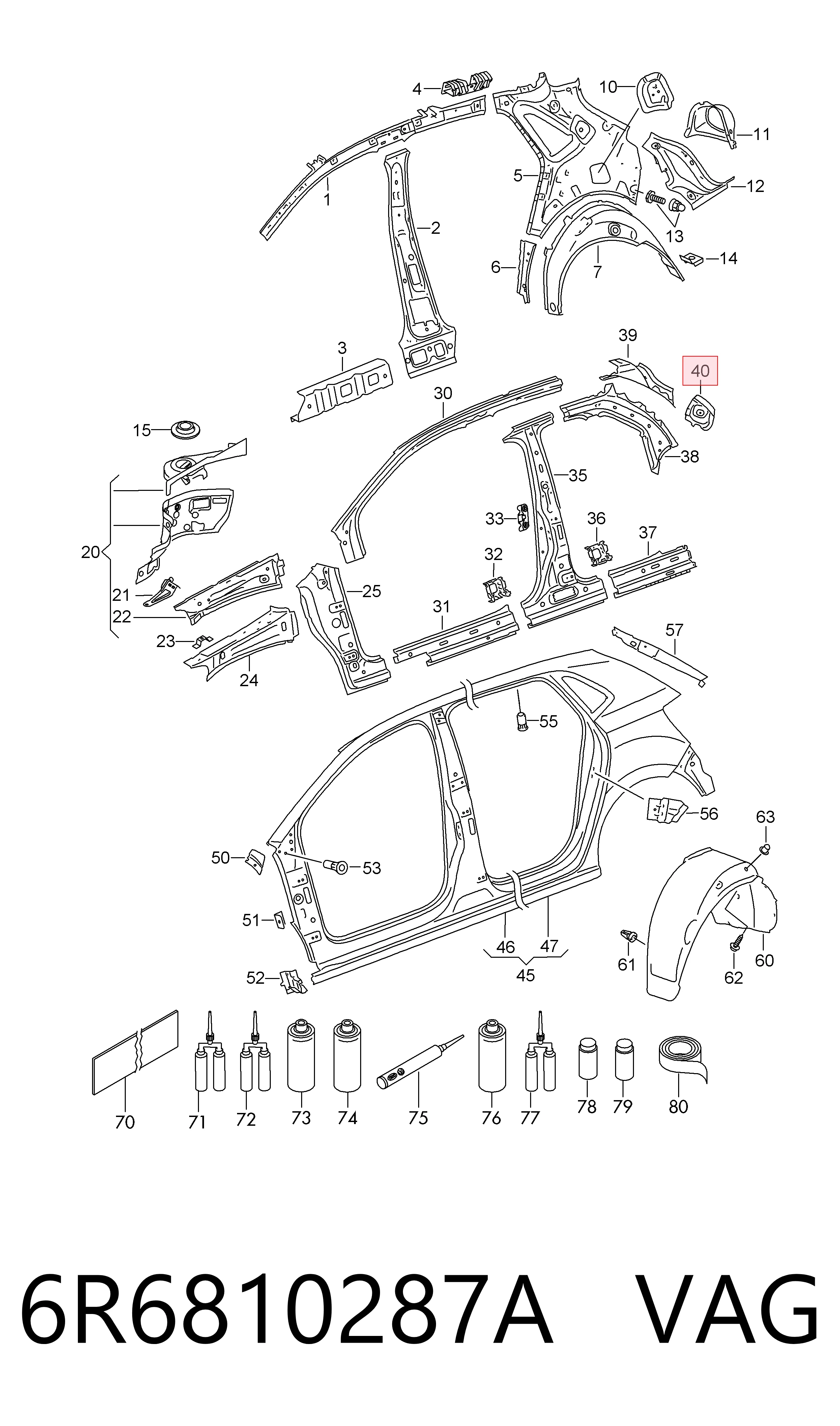 6R6810287A VAG