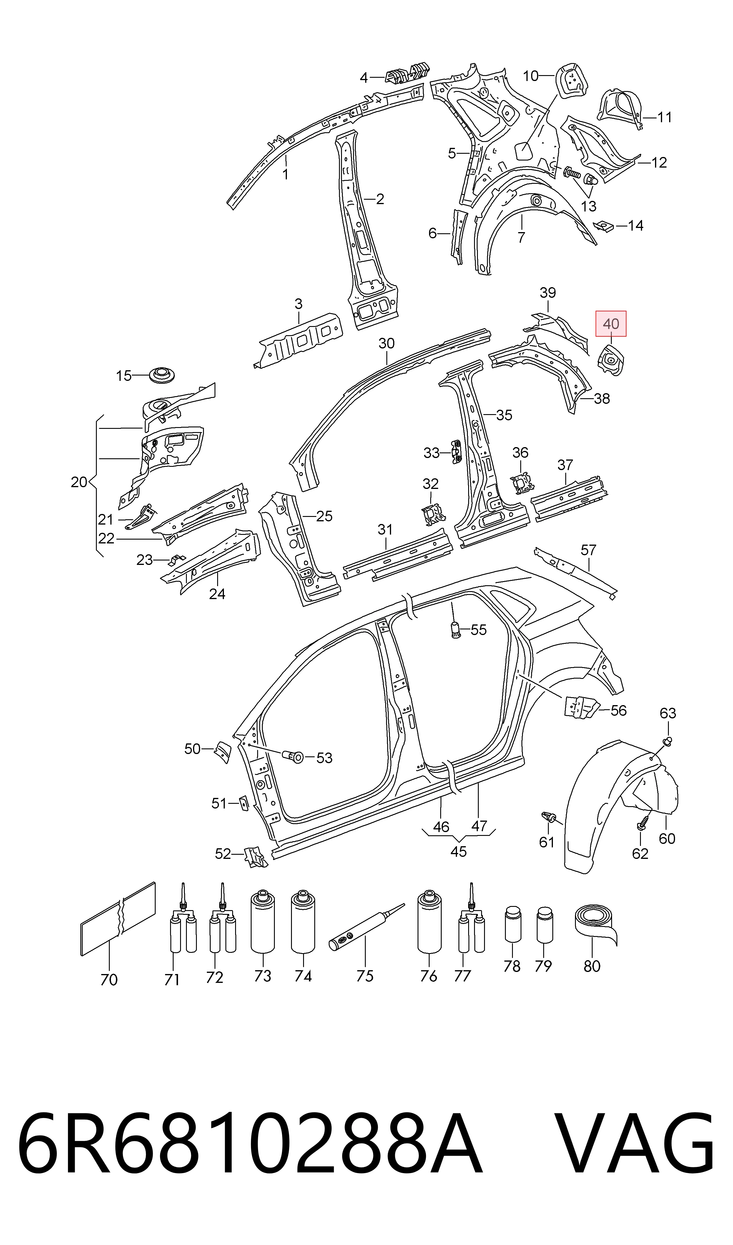 6R6810288A VAG