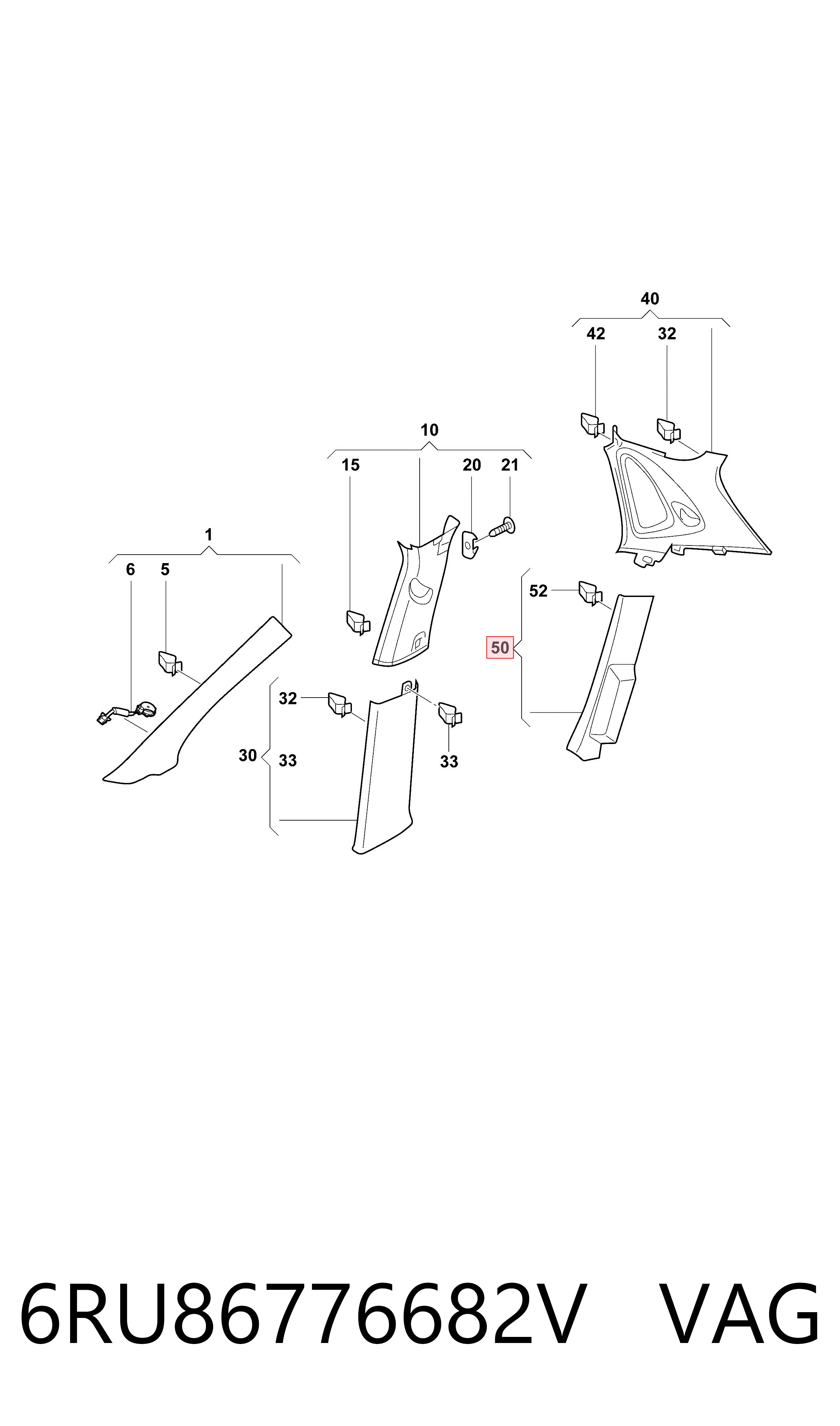 6RU86776682V VAG 