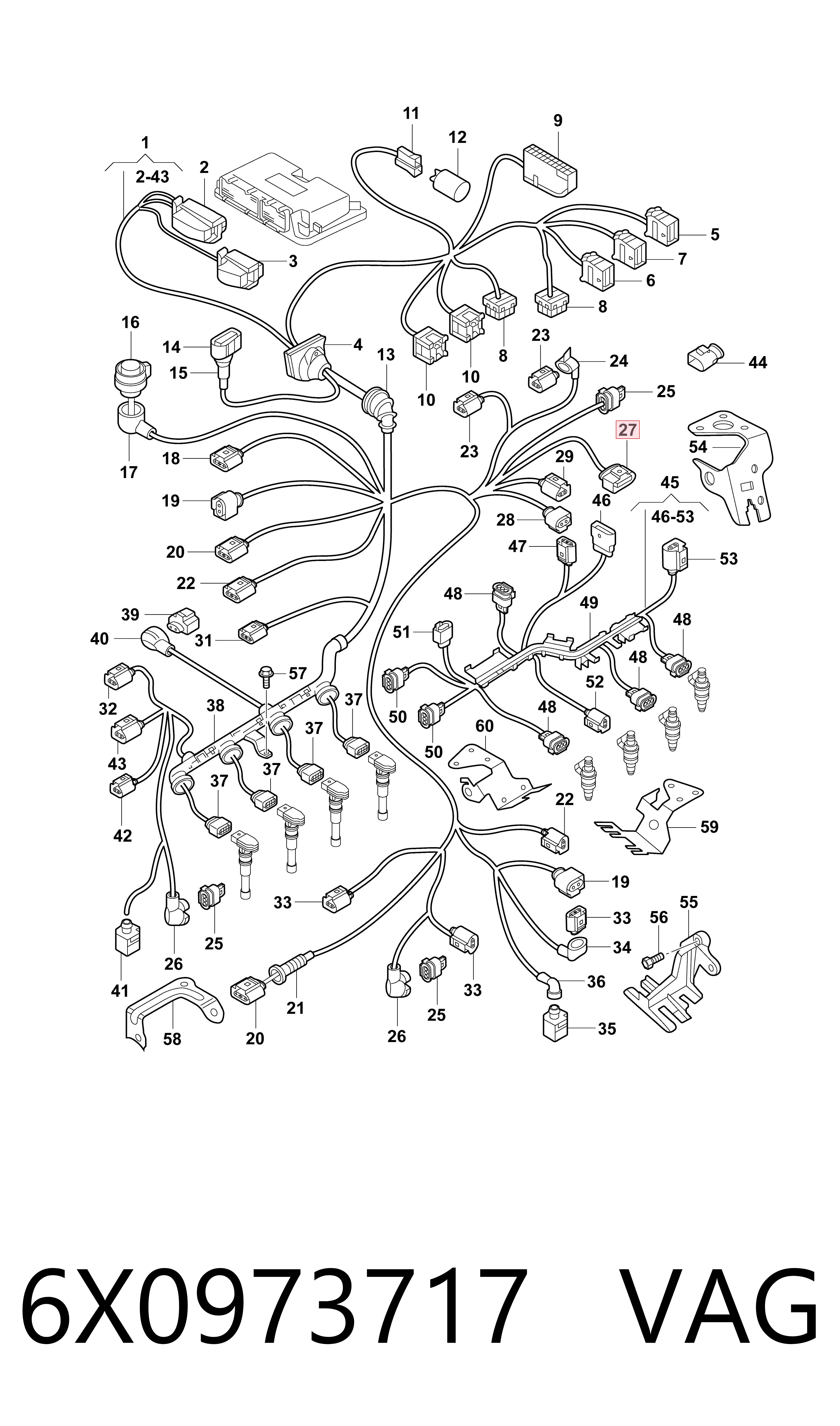 Купить 42973003 AND Разъем (фишка) универсальный