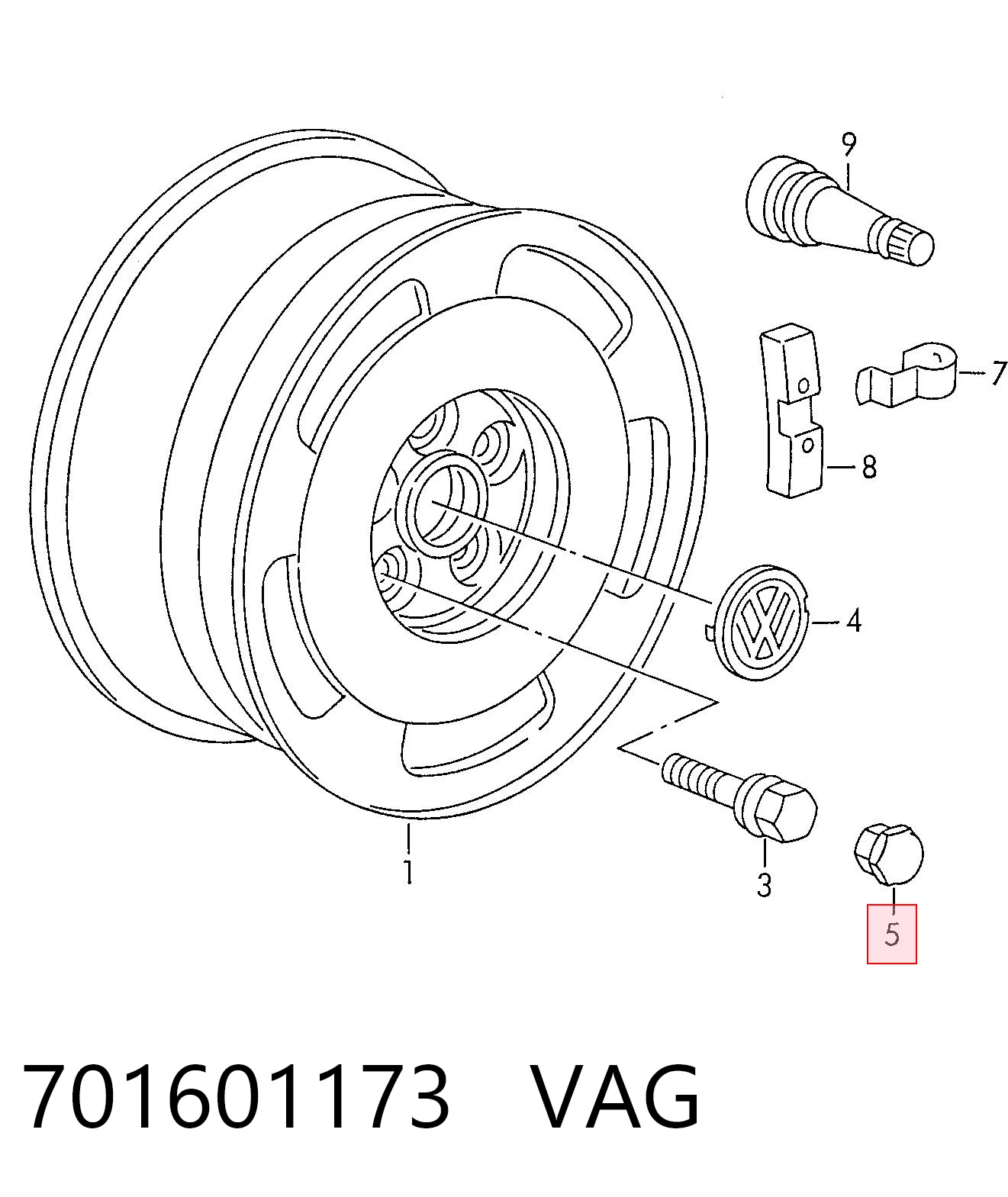 701601173 VAG