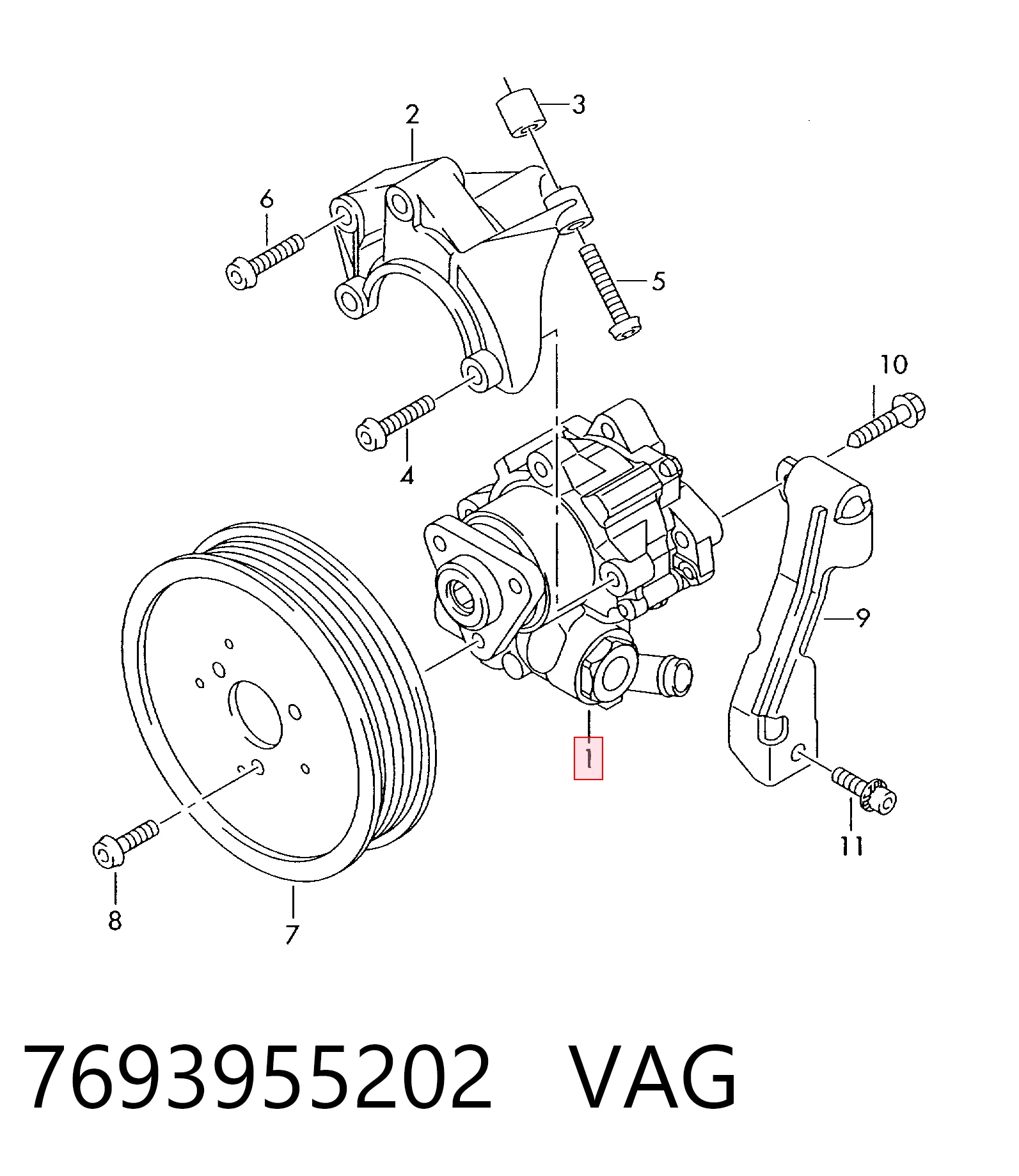 Насос гидравлики Delco Remy DSP1370 цена, от 78.92 USD