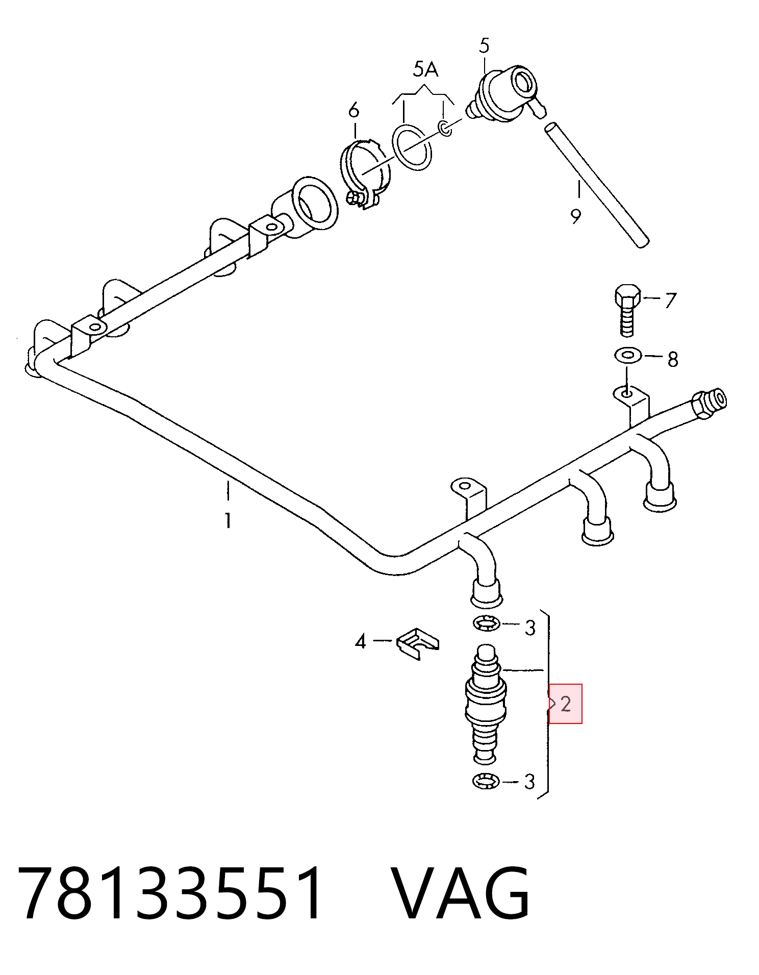 Купить Топливные форсунки Ауди А6 C4 4A5