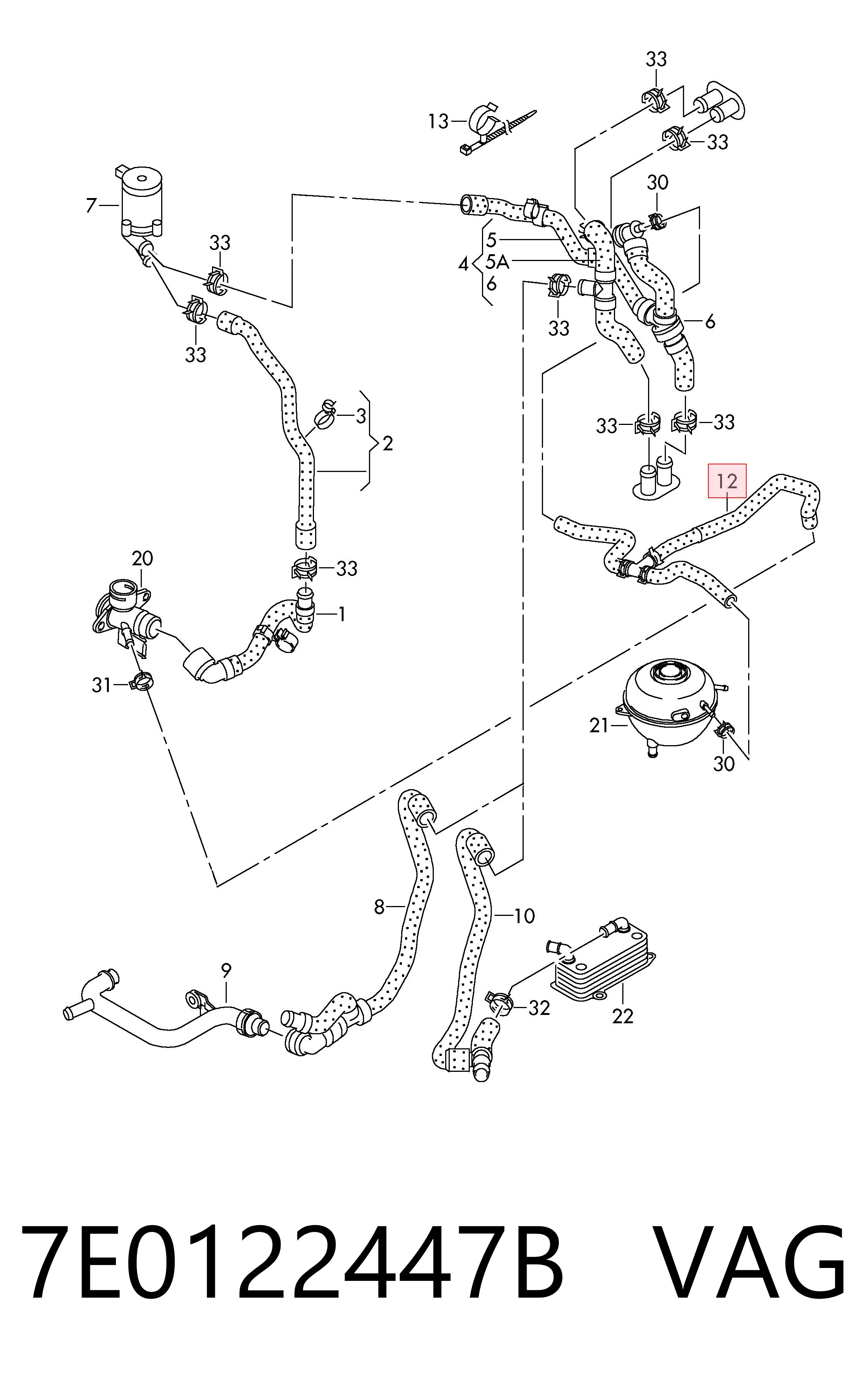 7E0122447B VAG