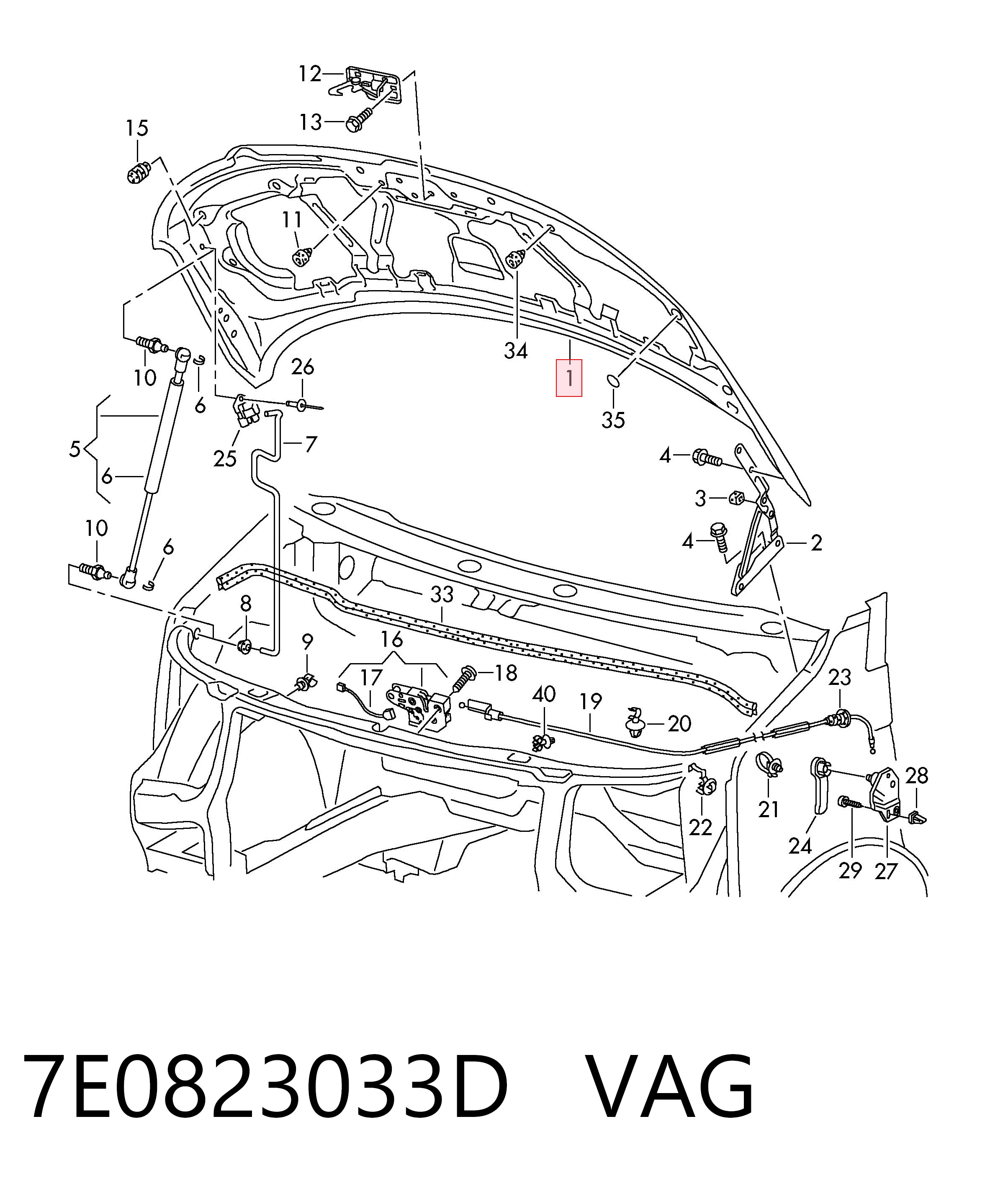 Купить 956903UB Polcar Капот