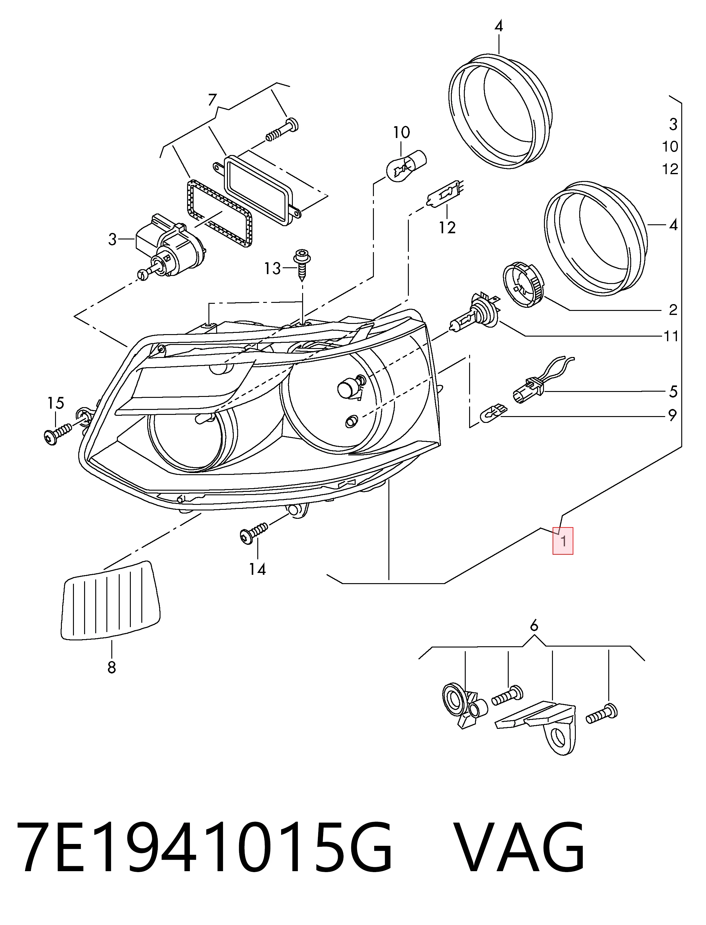 LPN002 Magneti Marelli Фара