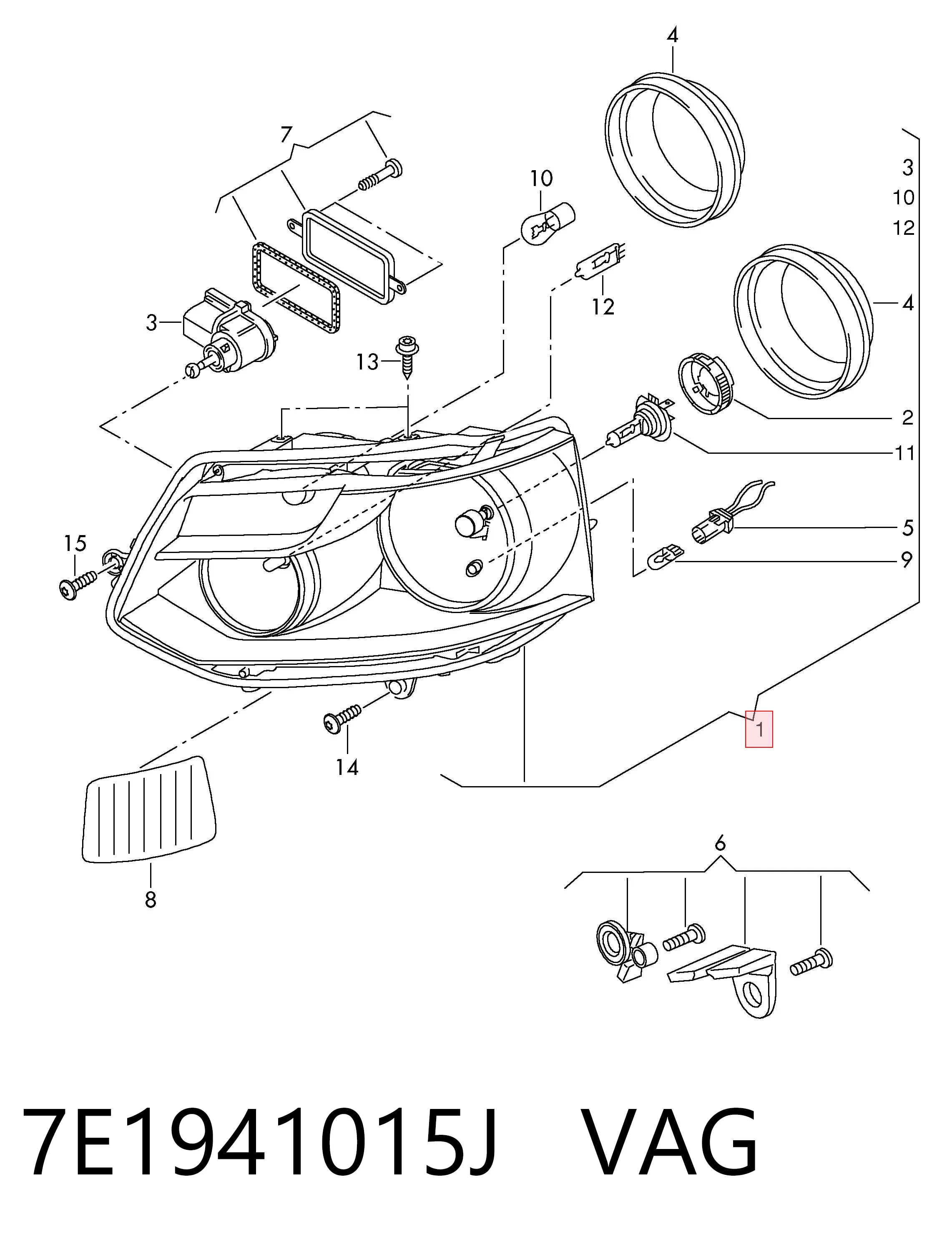 Фара левая Magneti Marelli LPN002 цена, от 132.17 USD