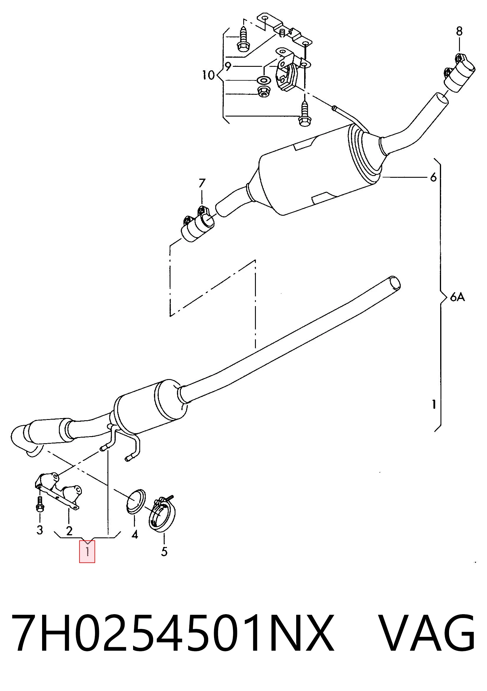 7H0254501NX VAG