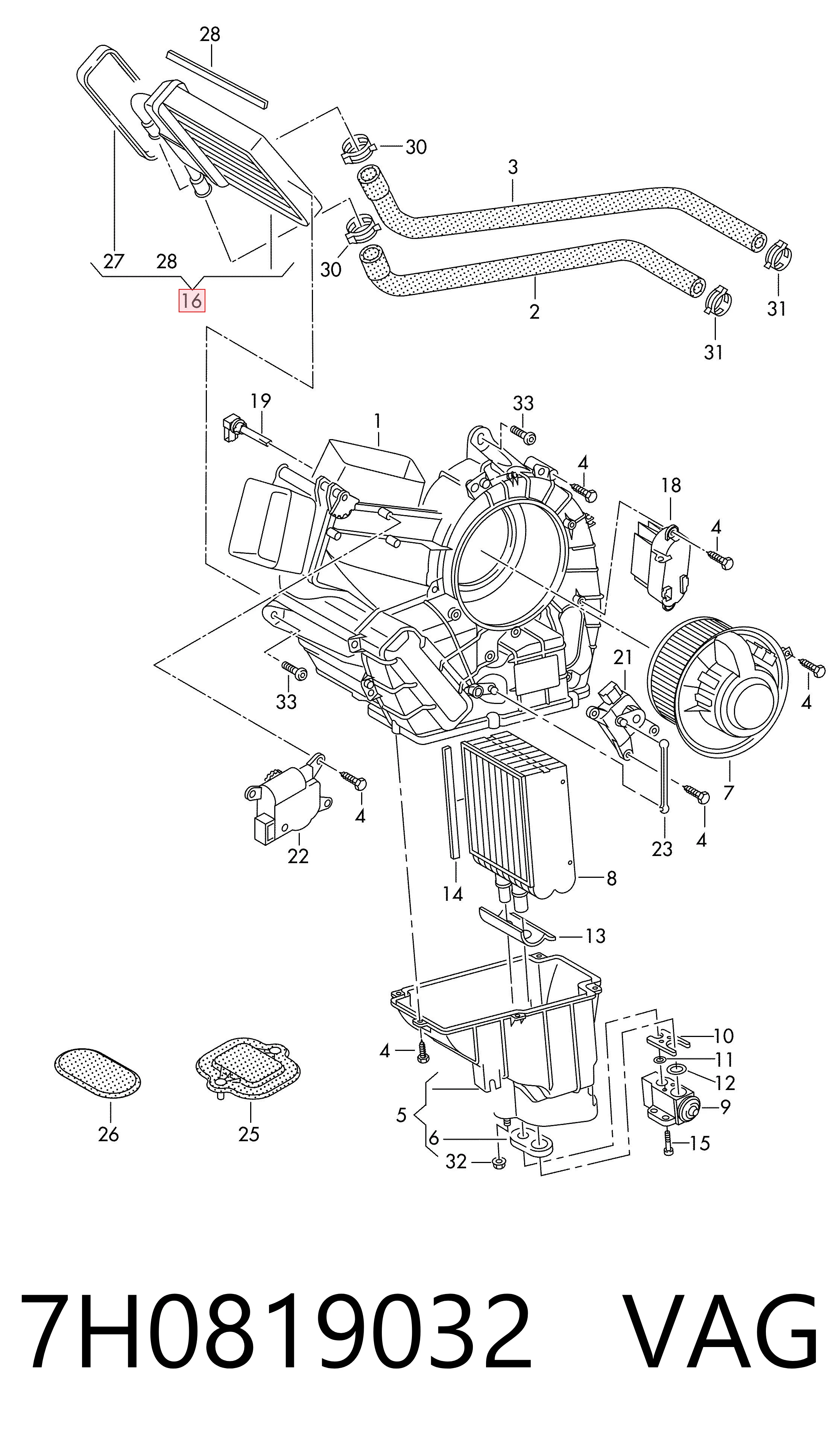 Радиатор печки (отопителя) задний Nissens NIS707279 цена, от 109.46 USD