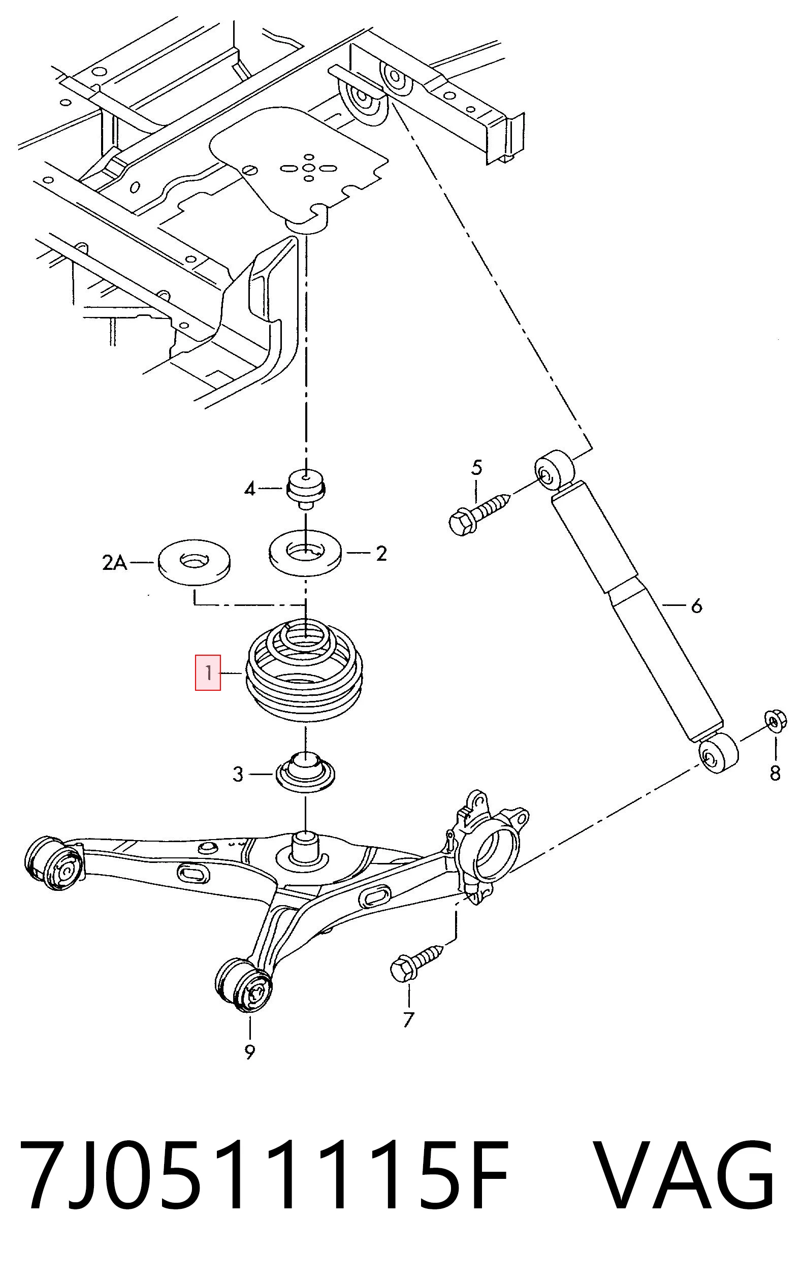 Задняя пружина 601329 Maxgear
