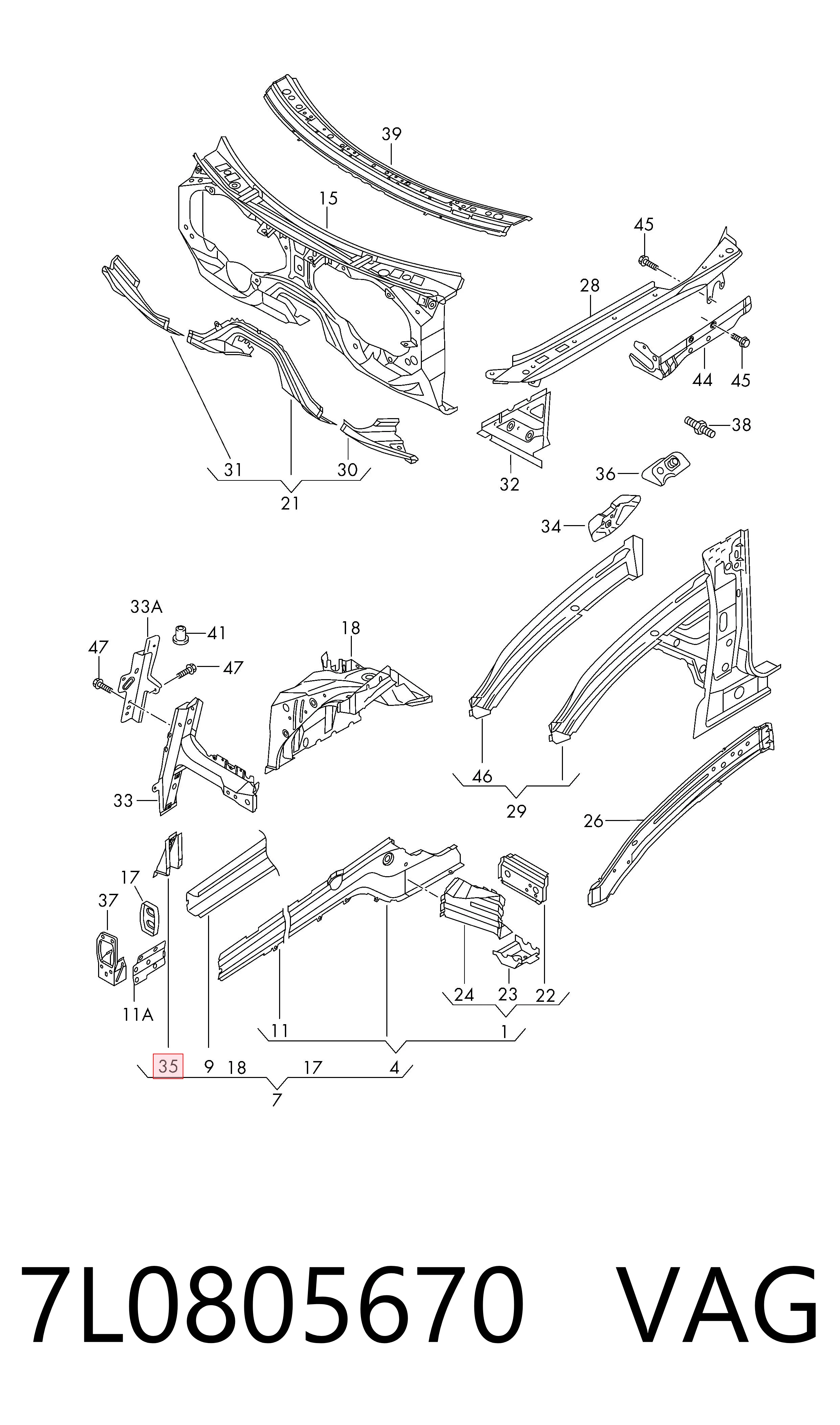 7L0805670 VAG 