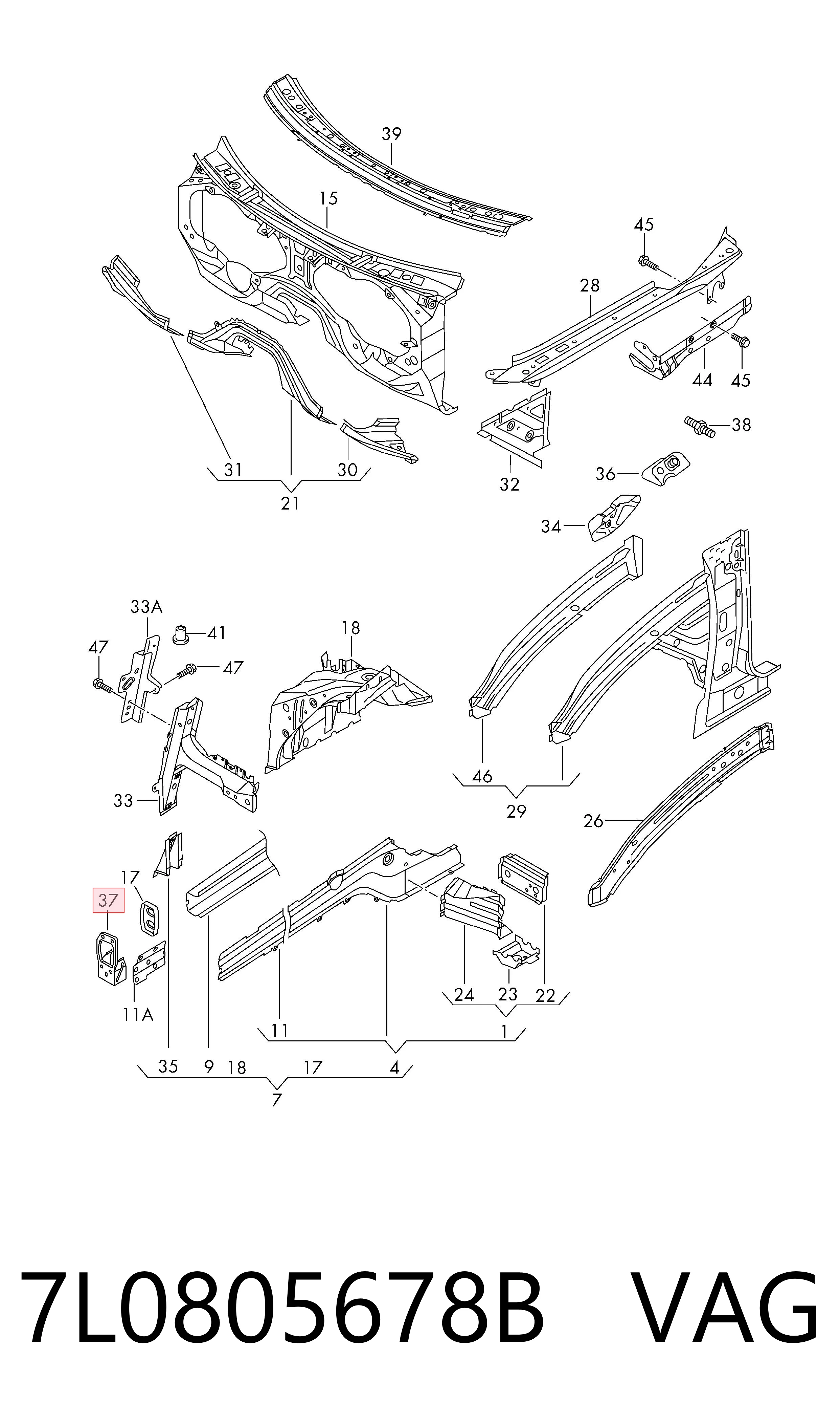7L0805678B VAG 